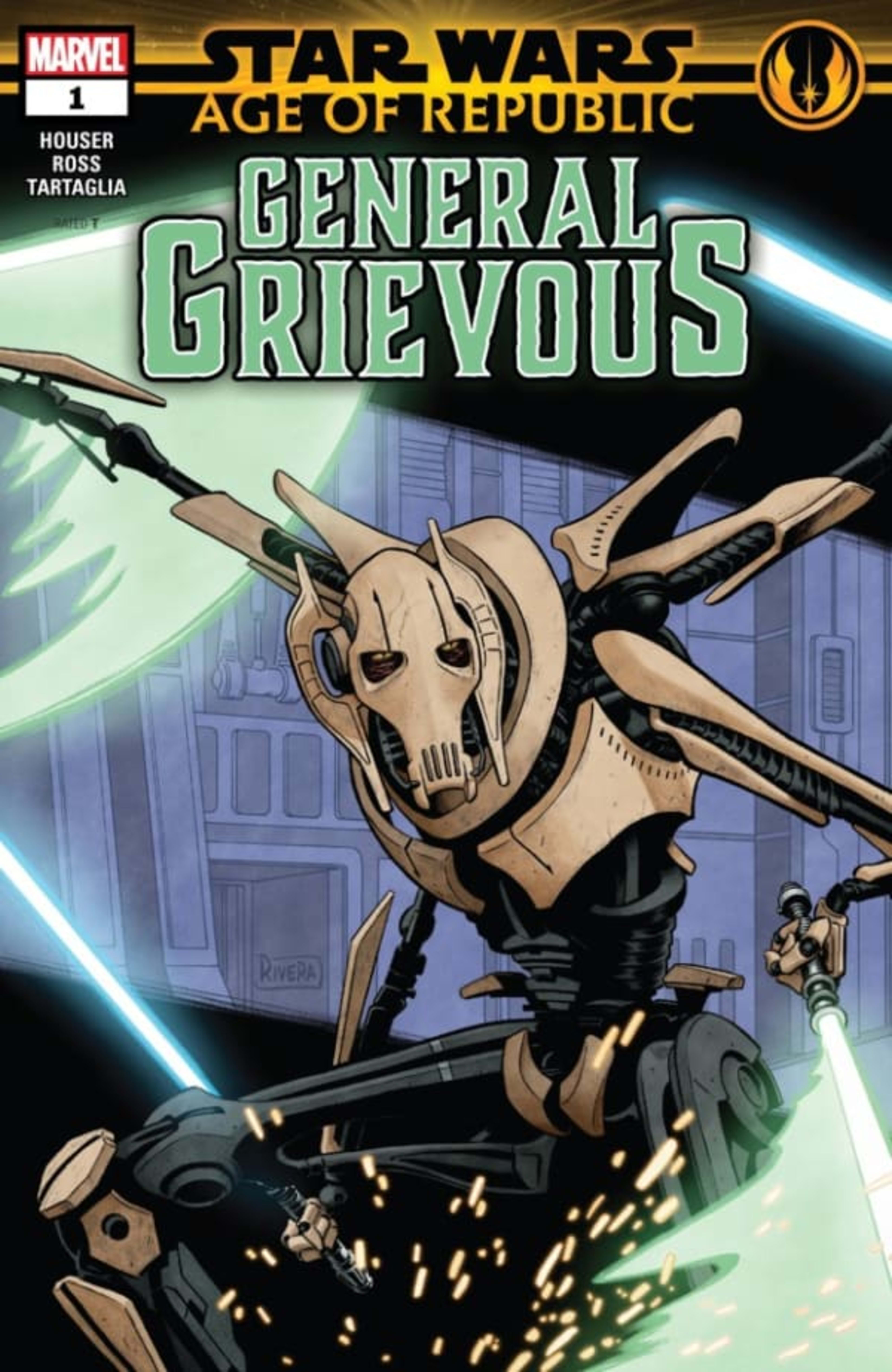 Star Wars: Age of Republic - General Grievous cover — © Marvel