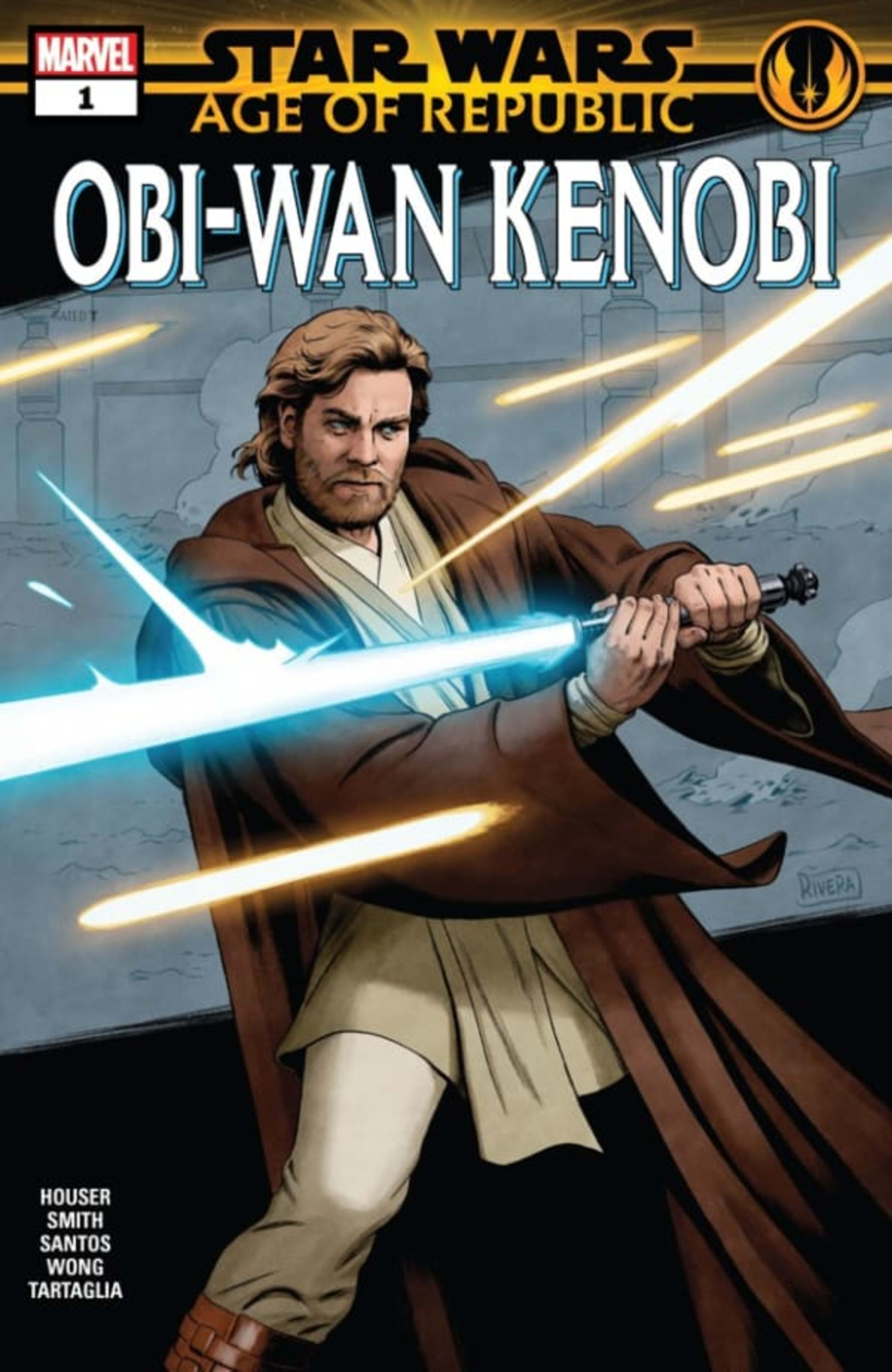 Star Wars: Age of Republic - Obi-Wan Kenobi cover — © Marvel