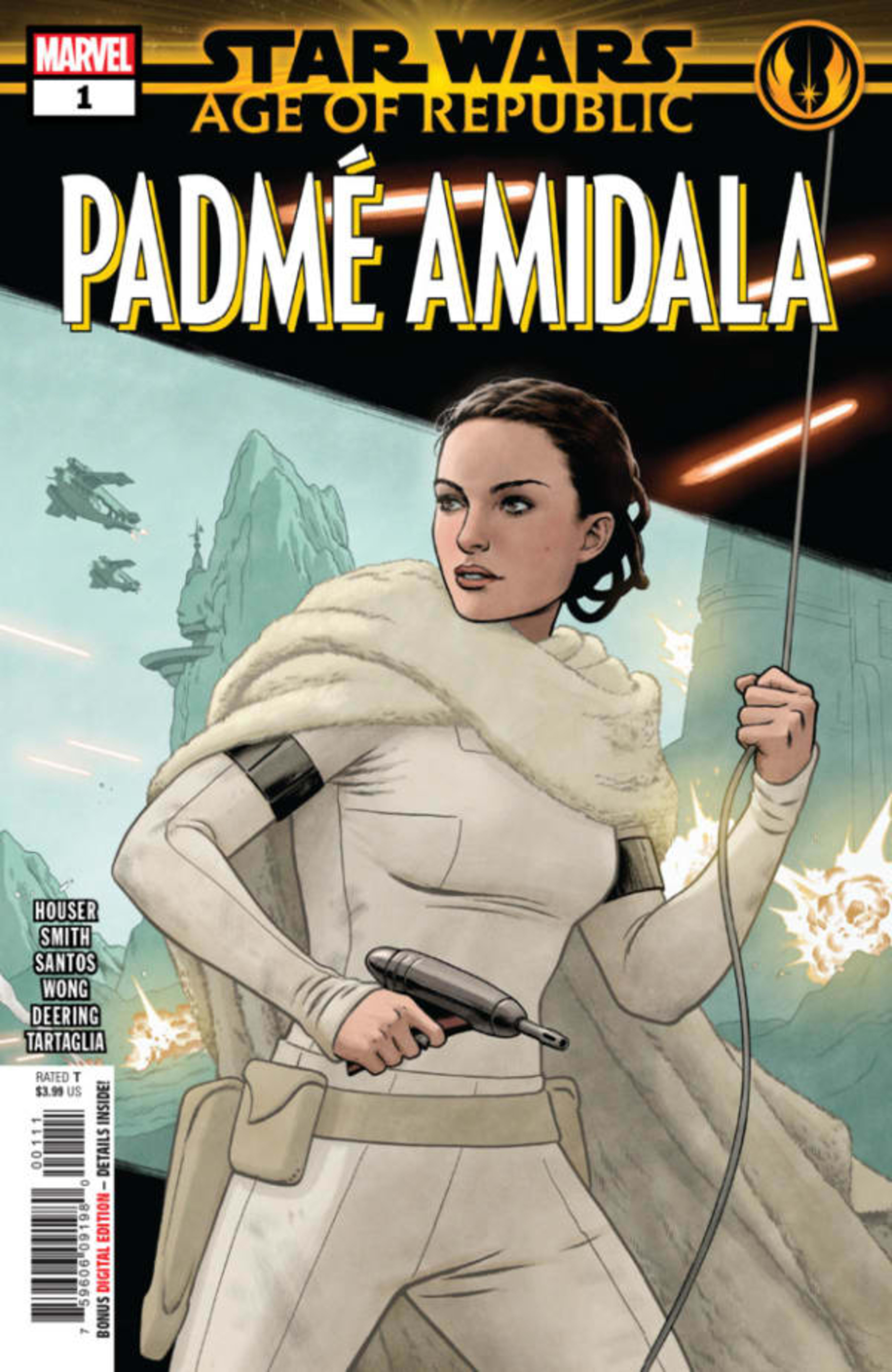 Star Wars: Age of Republic - Padme Amidala cover — © Marvel