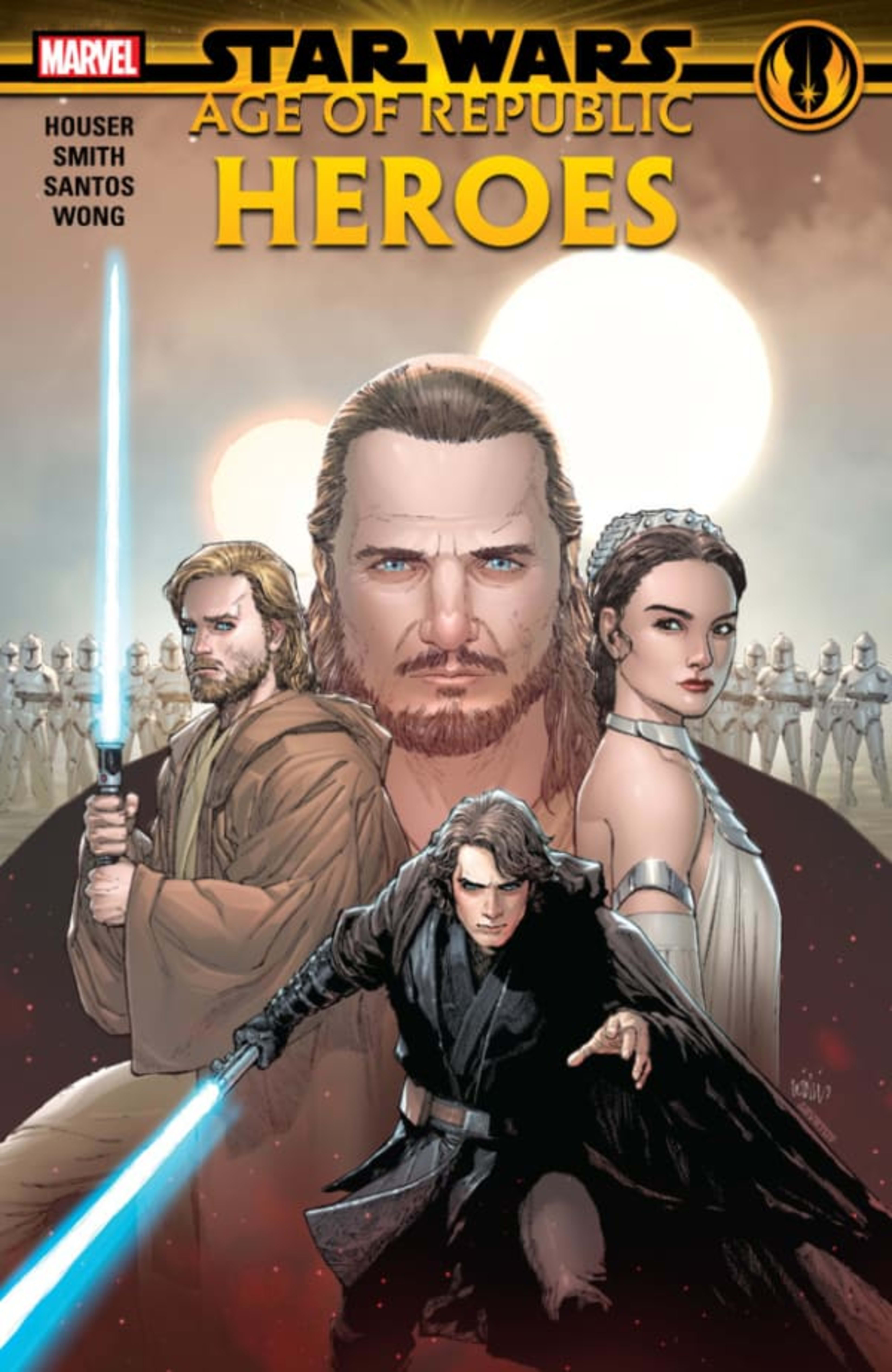 Star Wars: Age of Republic: Heroes cover — © Marvel