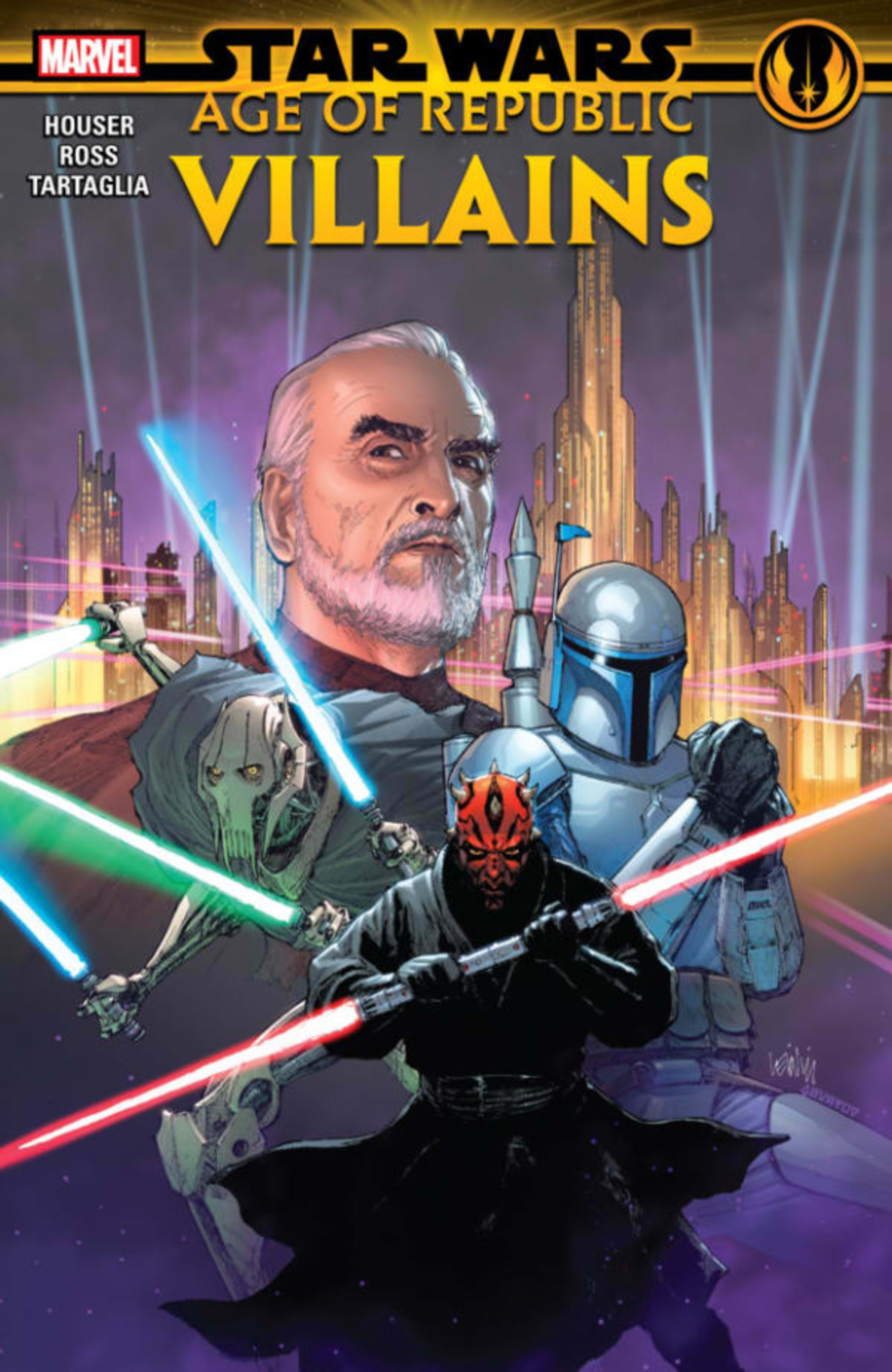 Star Wars: Age of Republic: Villains cover — © Marvel