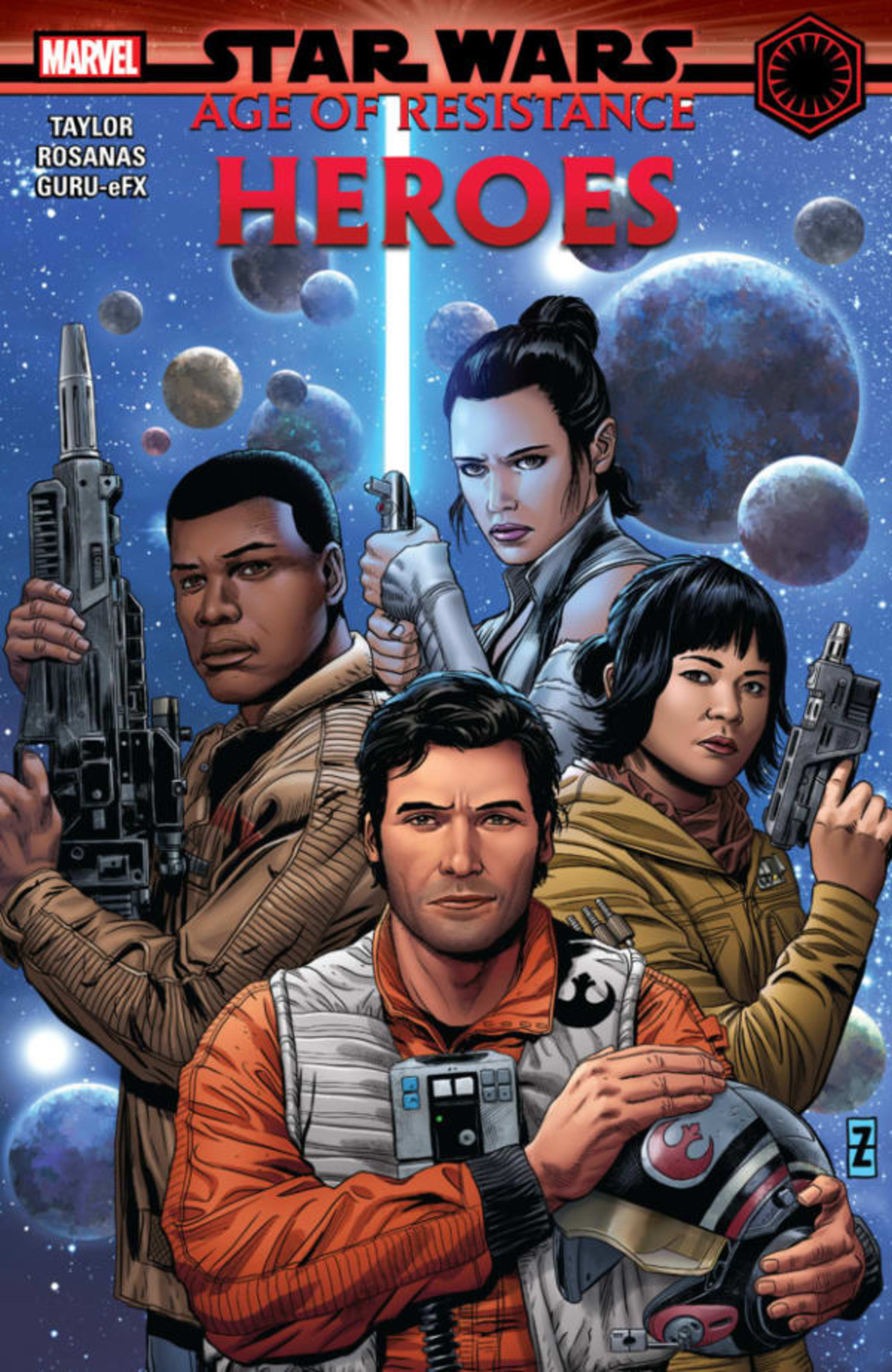 Star Wars: Age of Resistance - Heroes cover — © Marvel