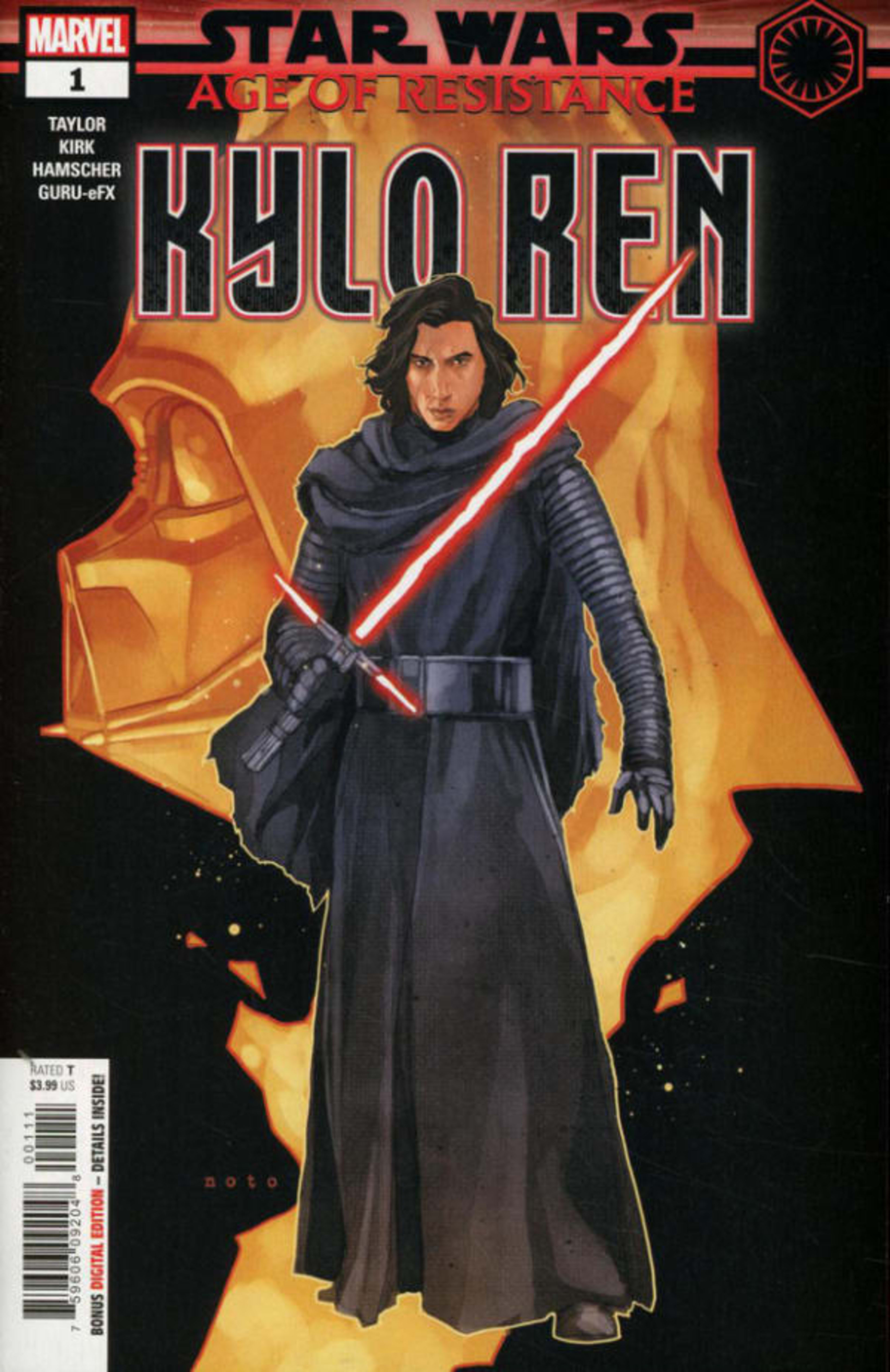 Star Wars: Age of Resistance - Kylo Ren cover — © Marvel