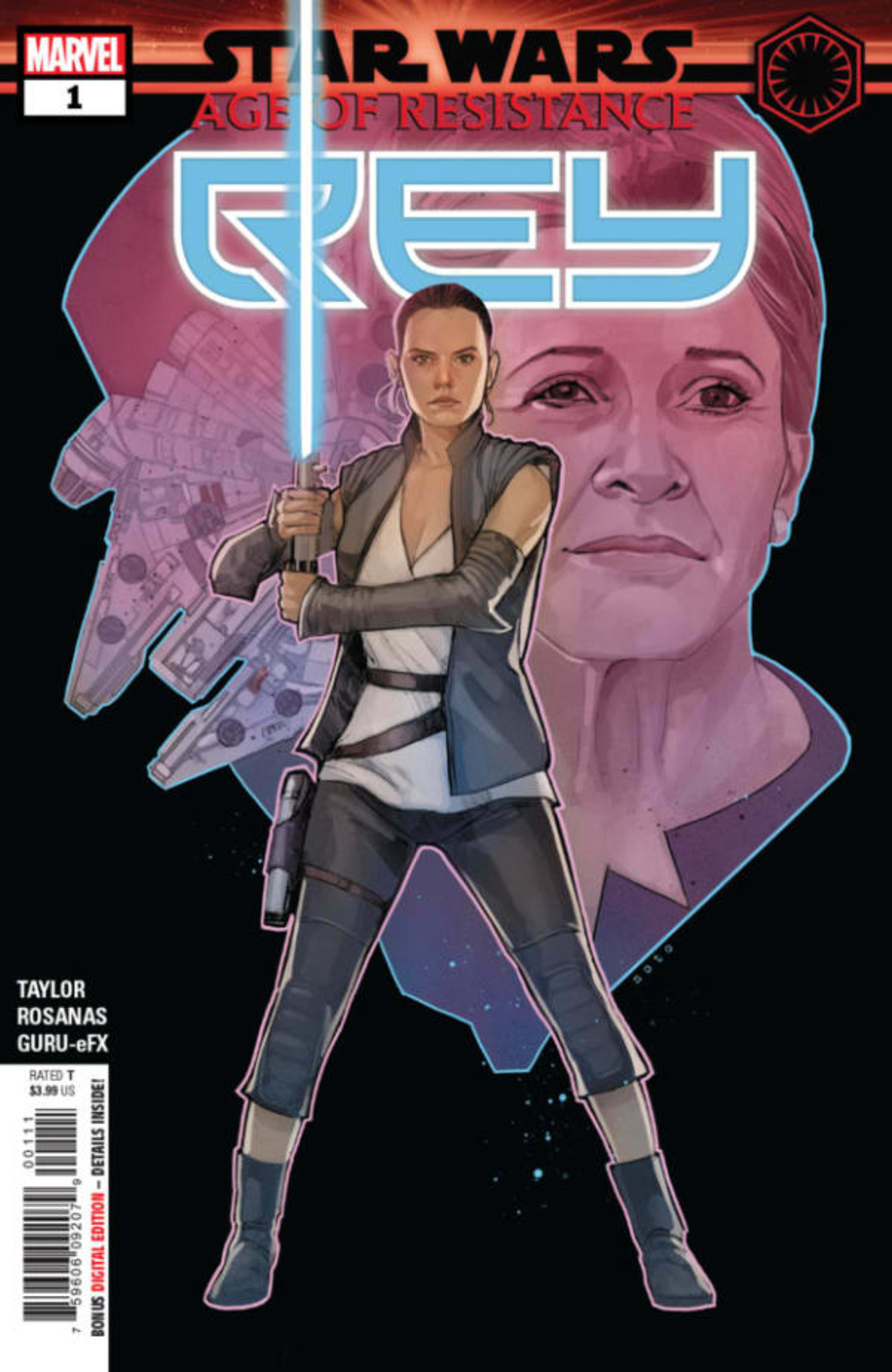 Star Wars: Age of Resistance - Rey cover — © Marvel