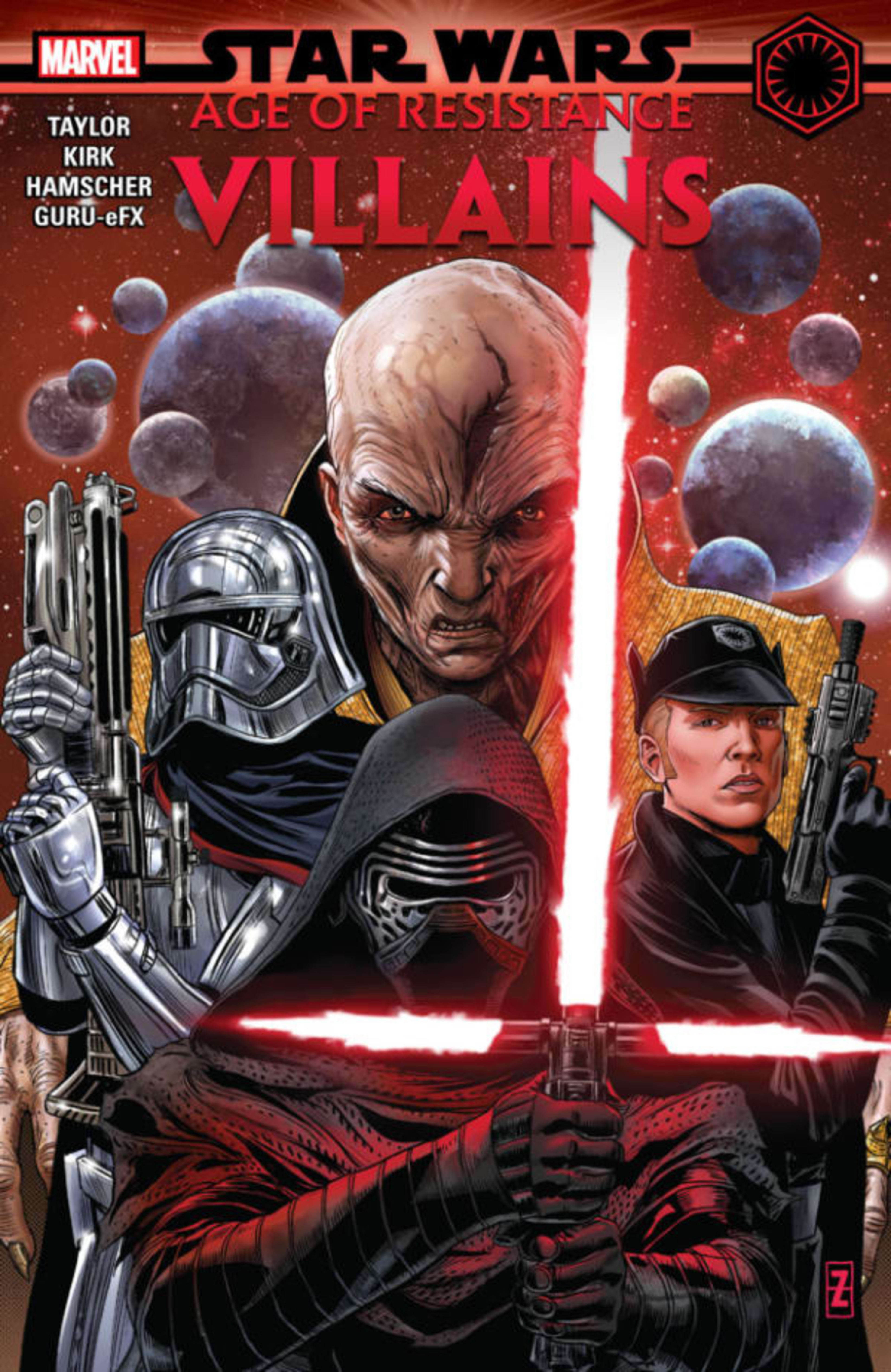 Star Wars: Age of Resistance - Villains cover — © Marvel