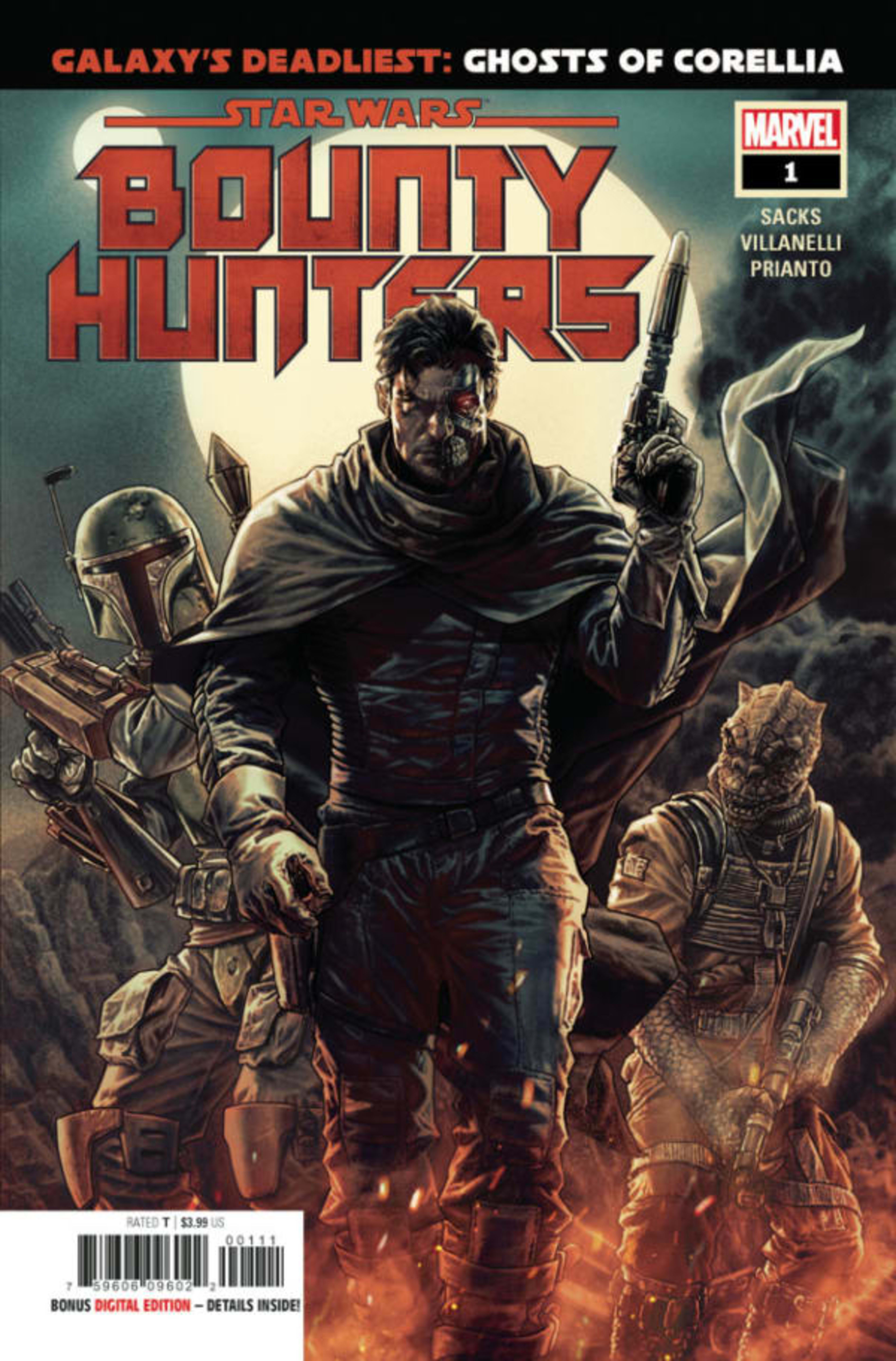 Star Wars: Bounty Hunters cover — © Marvel