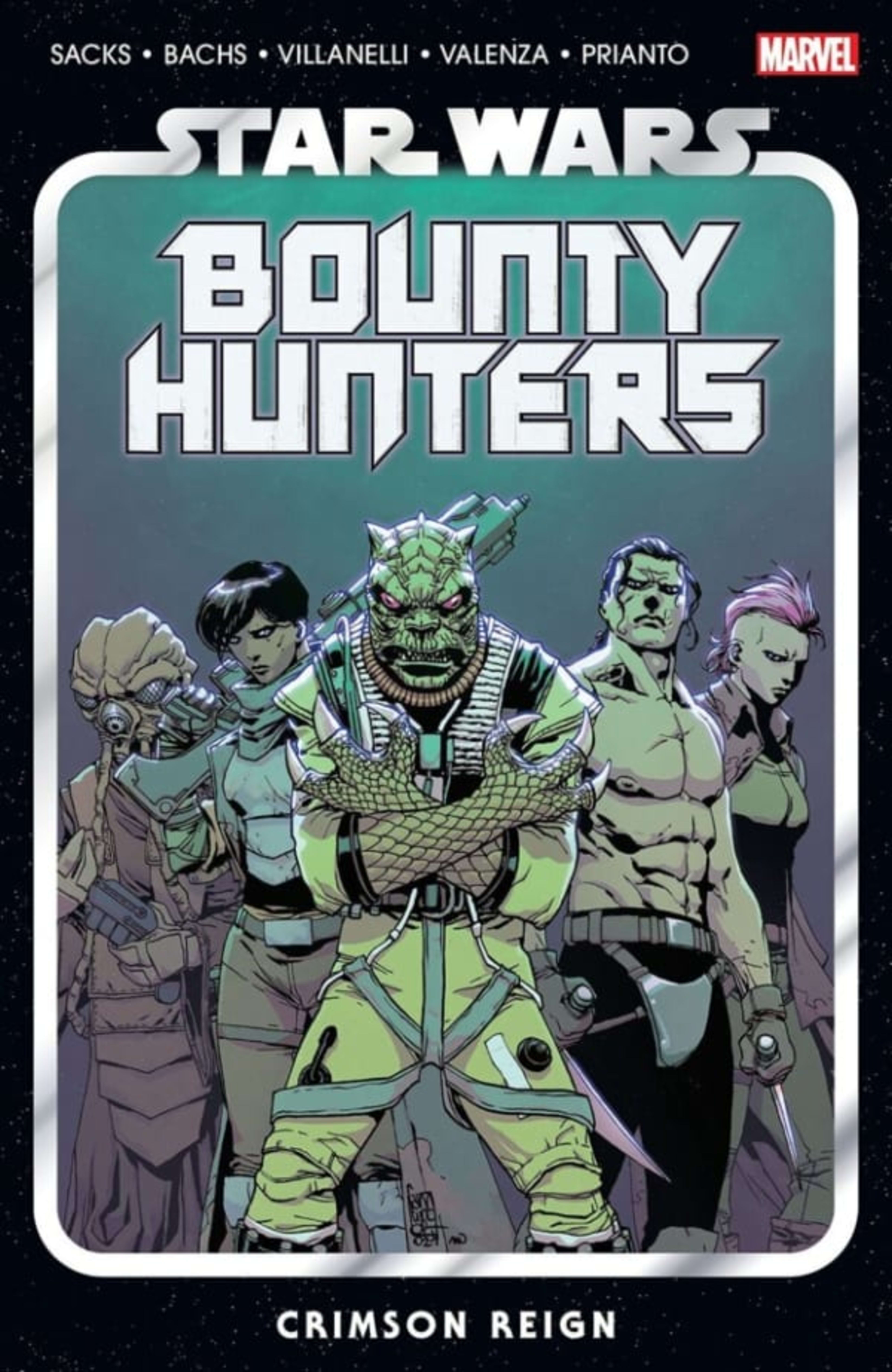 Star Wars: Bounty Hunters: Crimson Reign cover — © Marvel