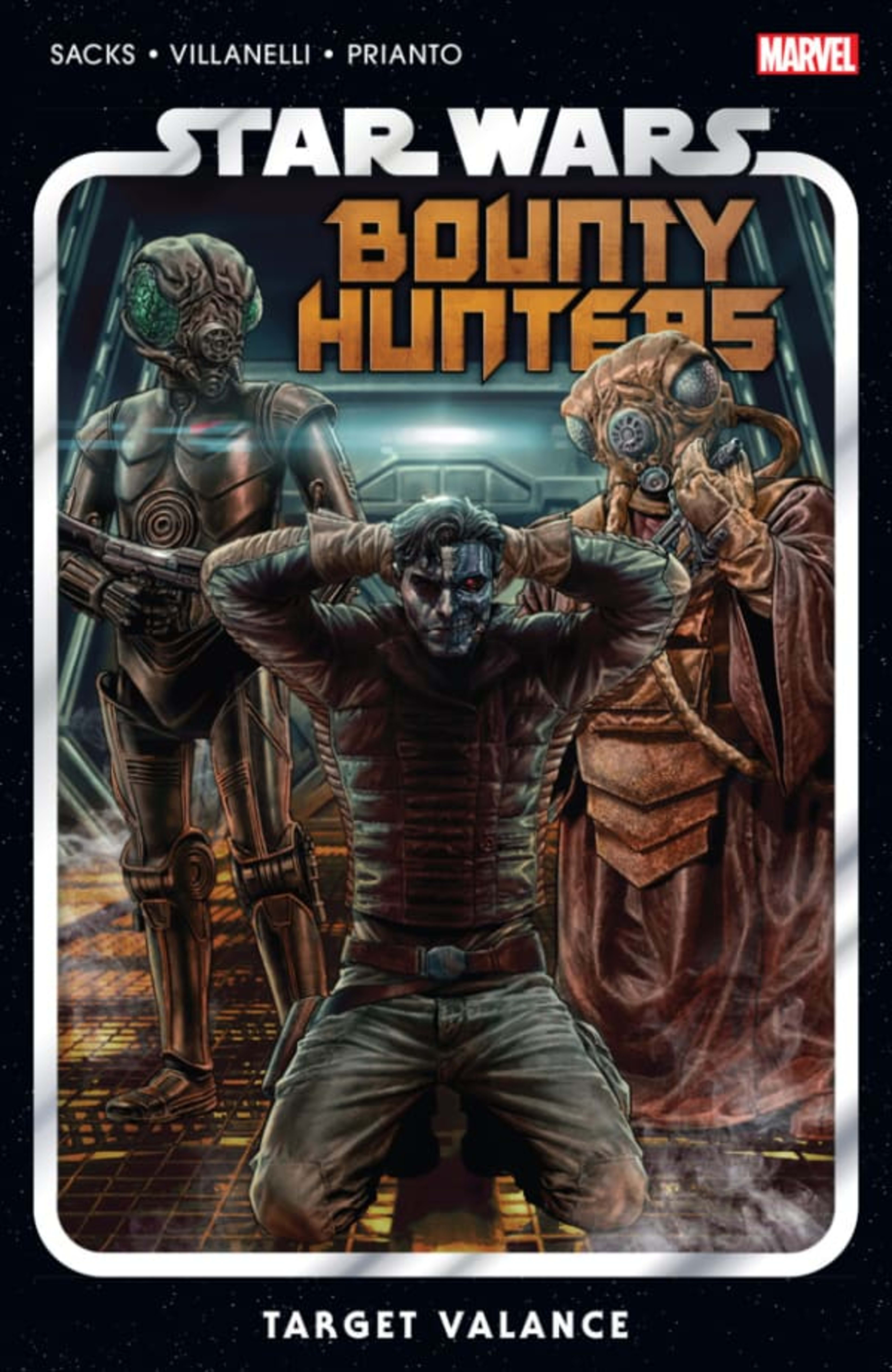 Star Wars: Bounty Hunters: Target Valance cover — © Marvel