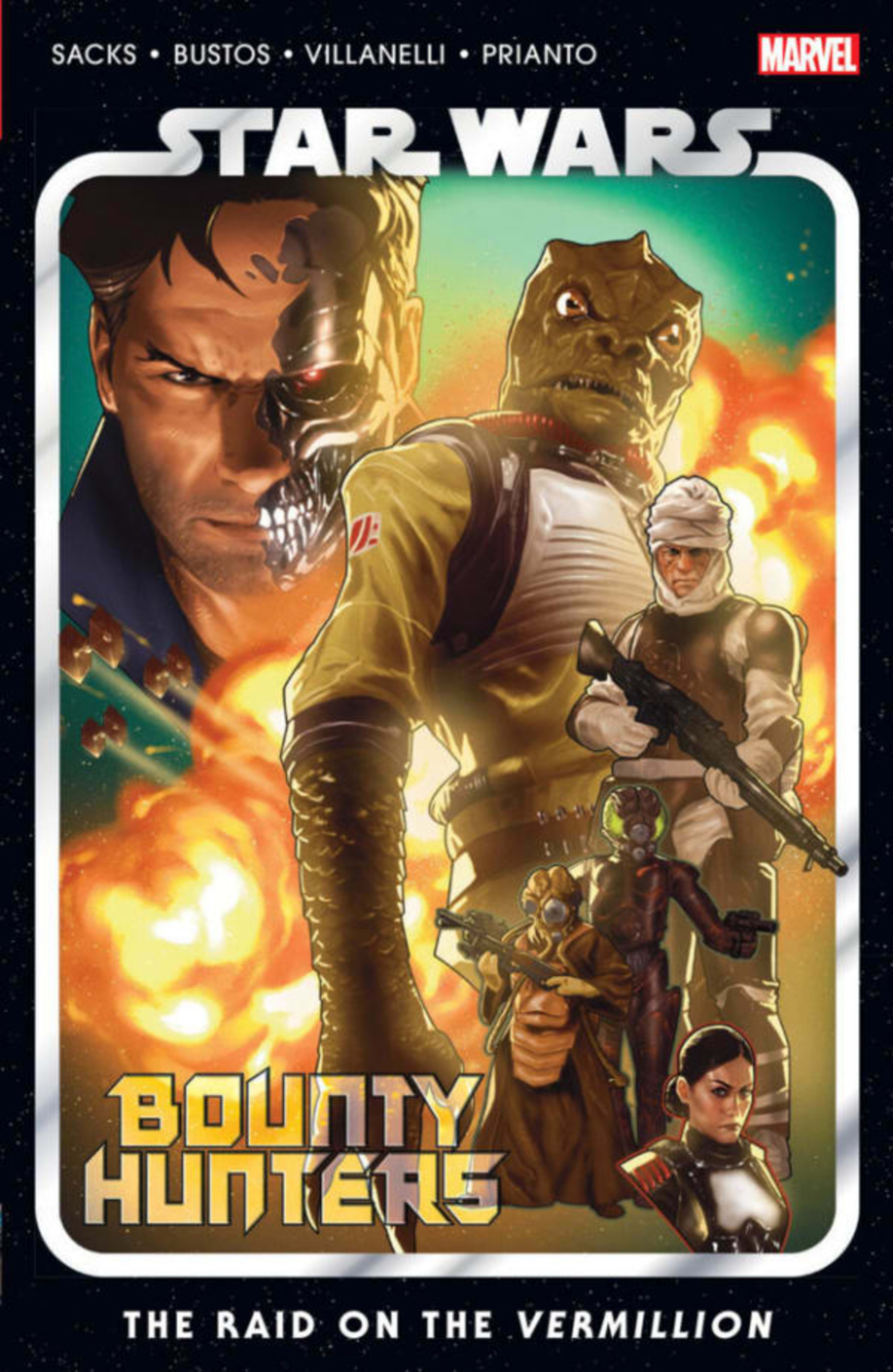 Star Wars: Bounty Hunters: The Raid on the Vermillion cover — © Marvel