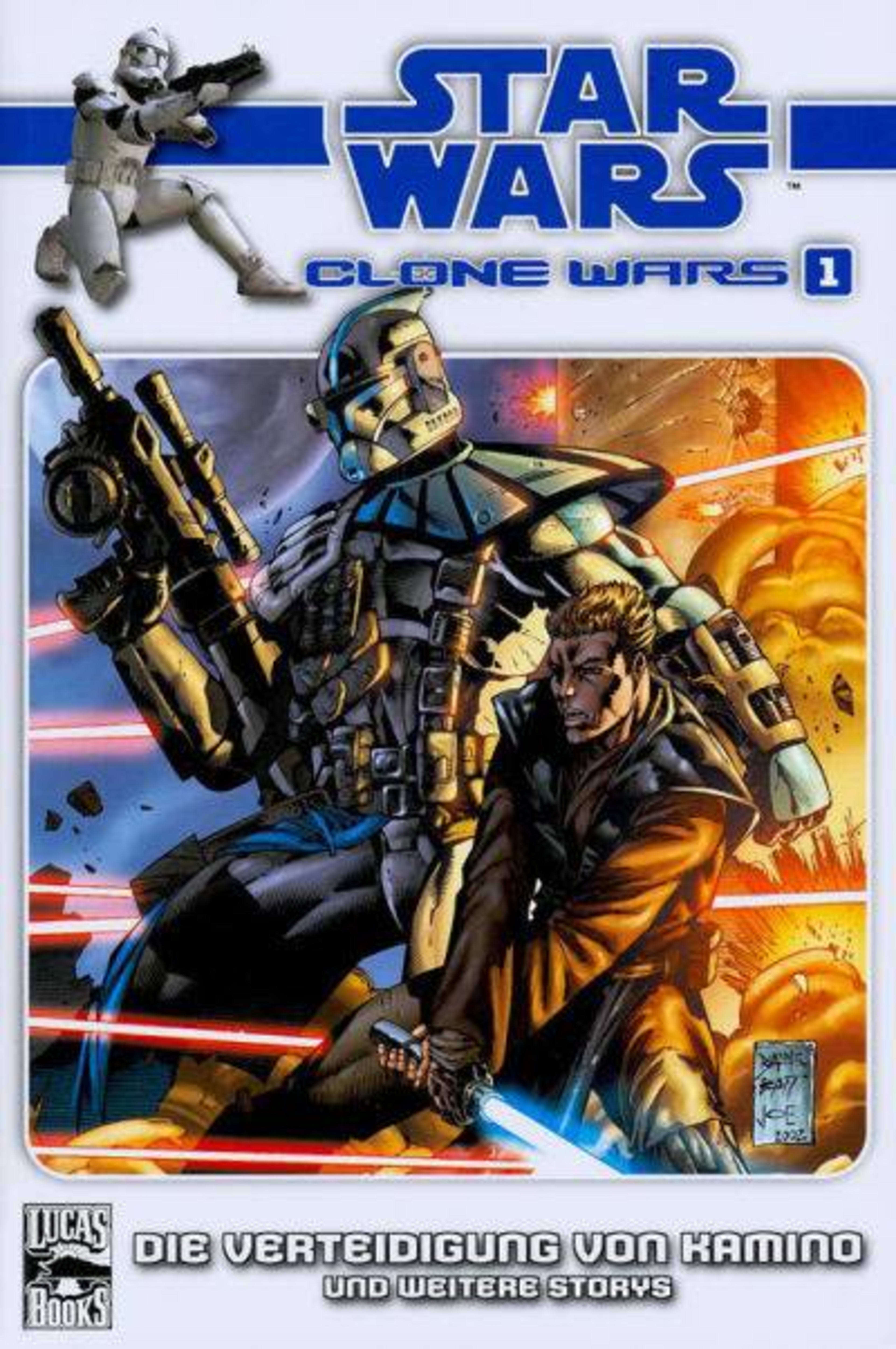 Star Wars: Clone Wars cover — © Panini Verlag