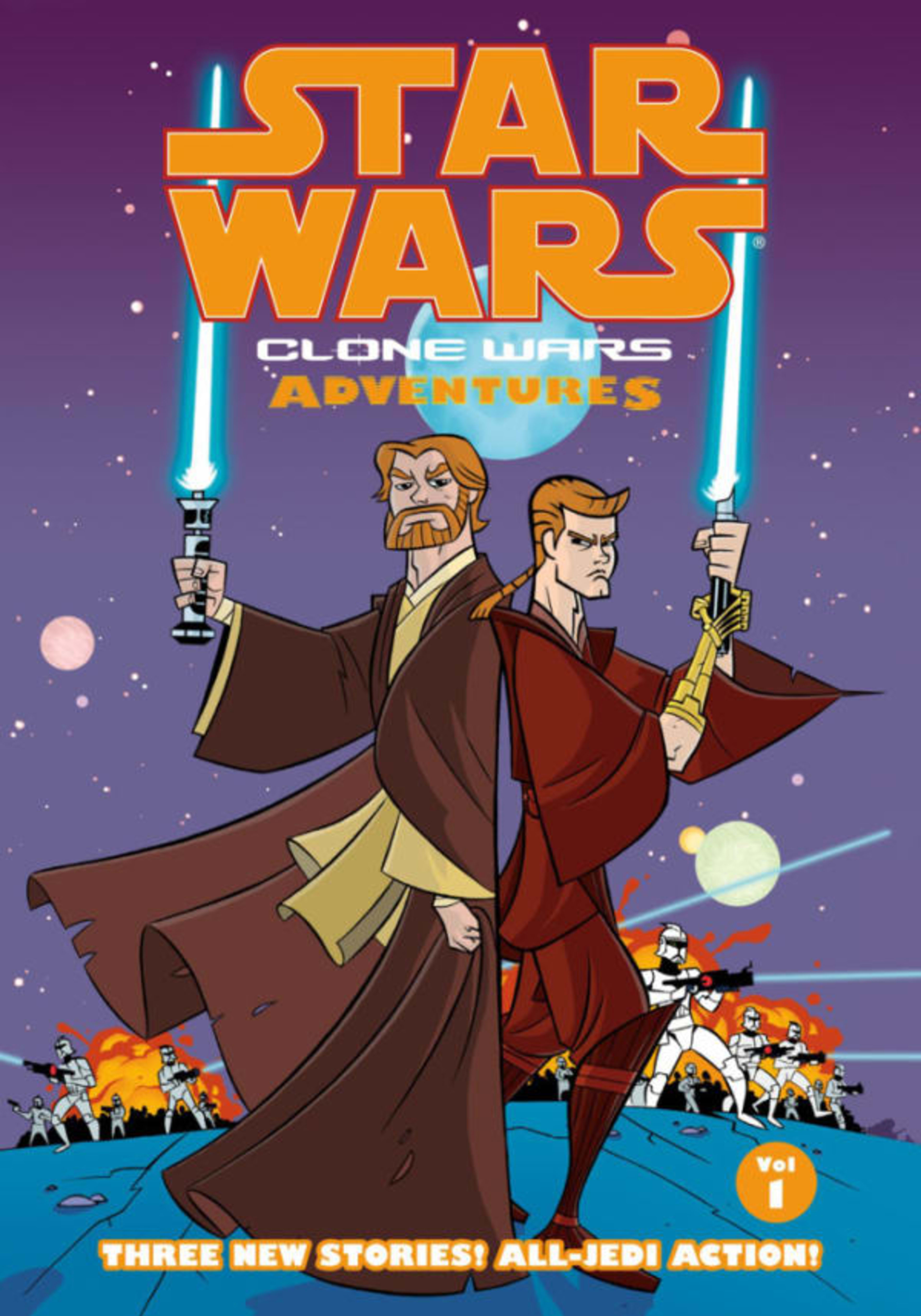 Star Wars: Clone Wars Adventures cover — © Dark Horse Comics