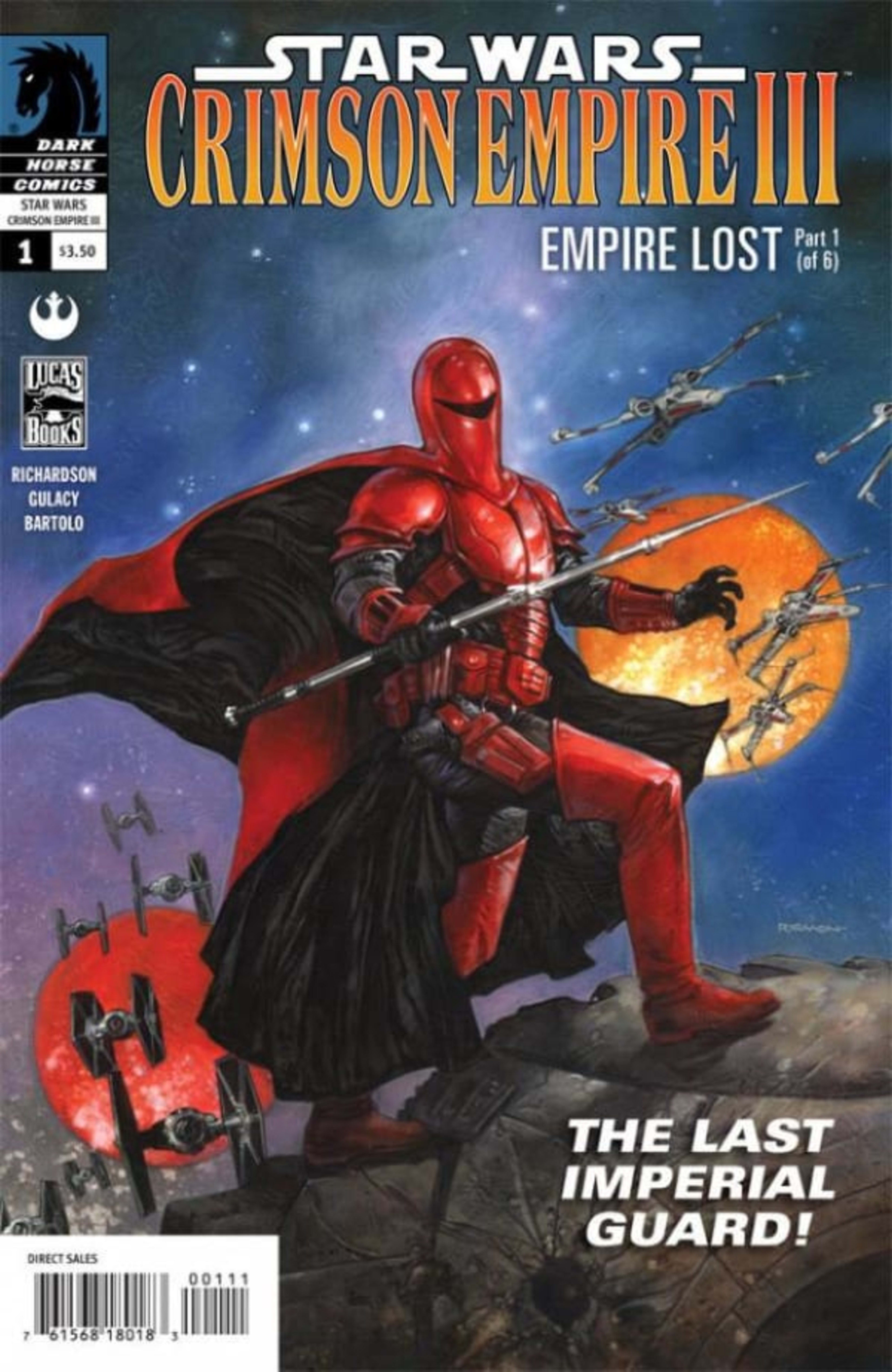 Star Wars: Crimson Empire III - Empire Lost cover — © Dark Horse Comics