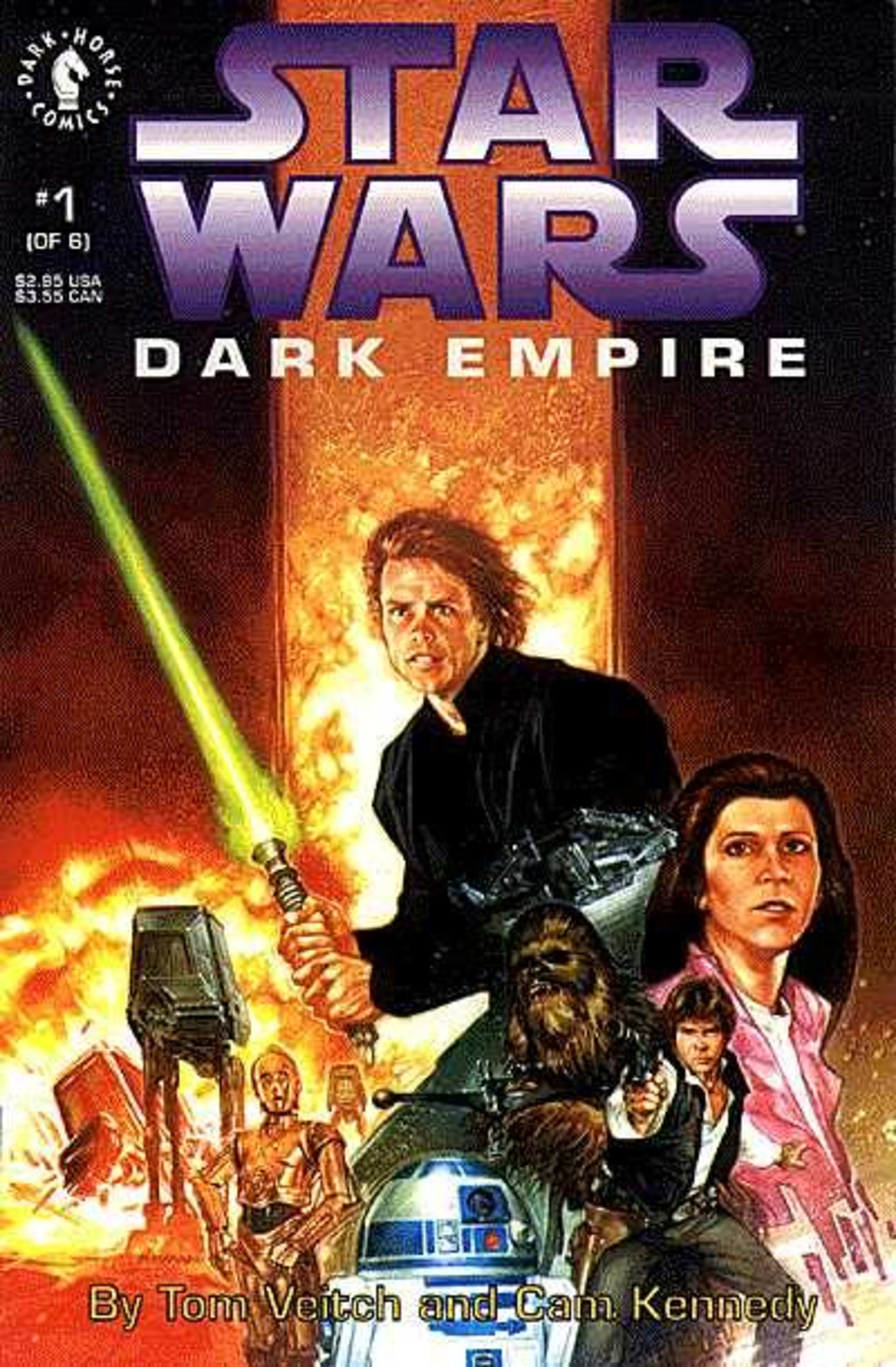 Star Wars: Dark Empire cover — © Dark Horse Comics