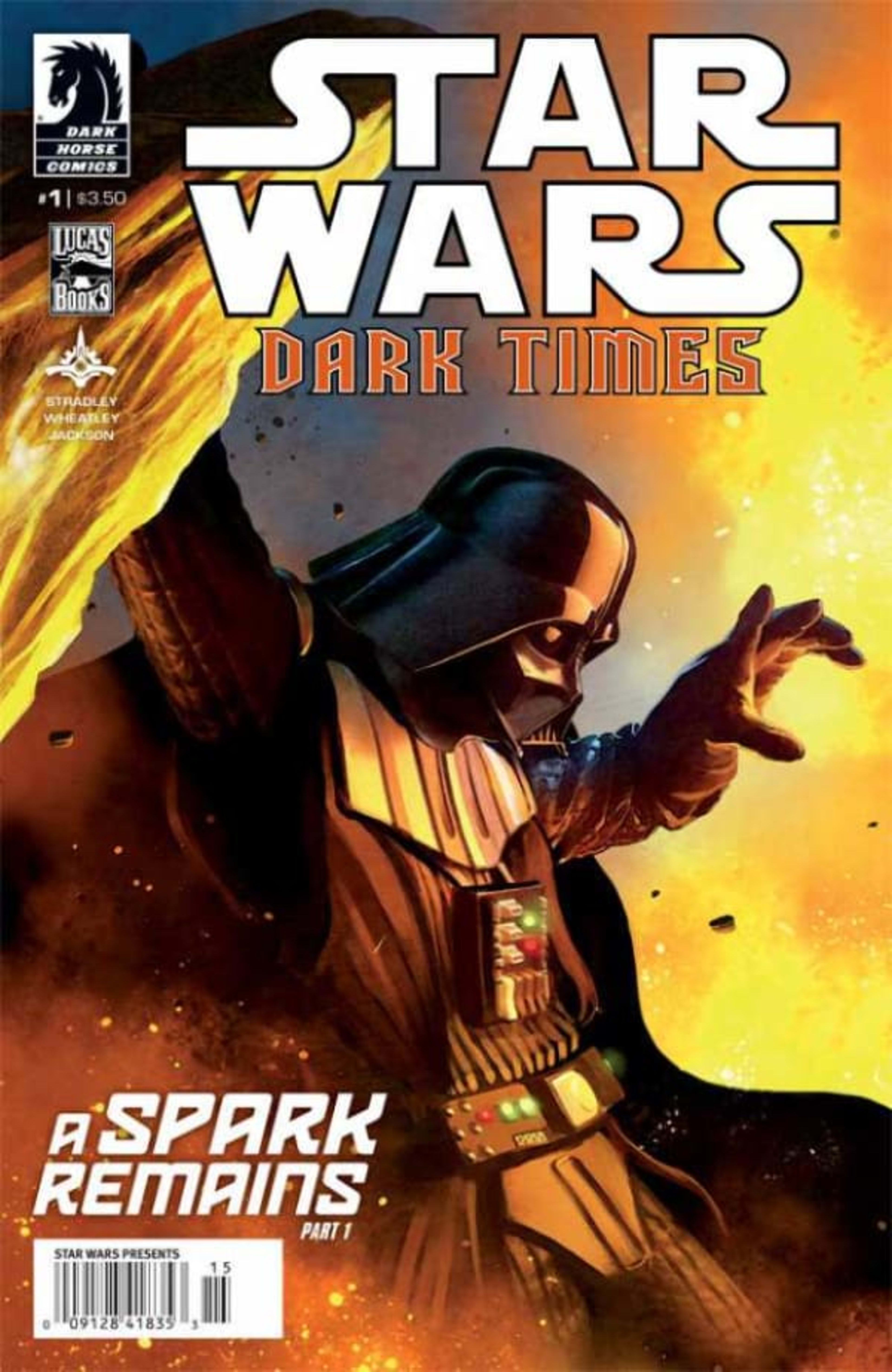 Star Wars: Dark Times - A Spark Remains cover — © Dark Horse Comics