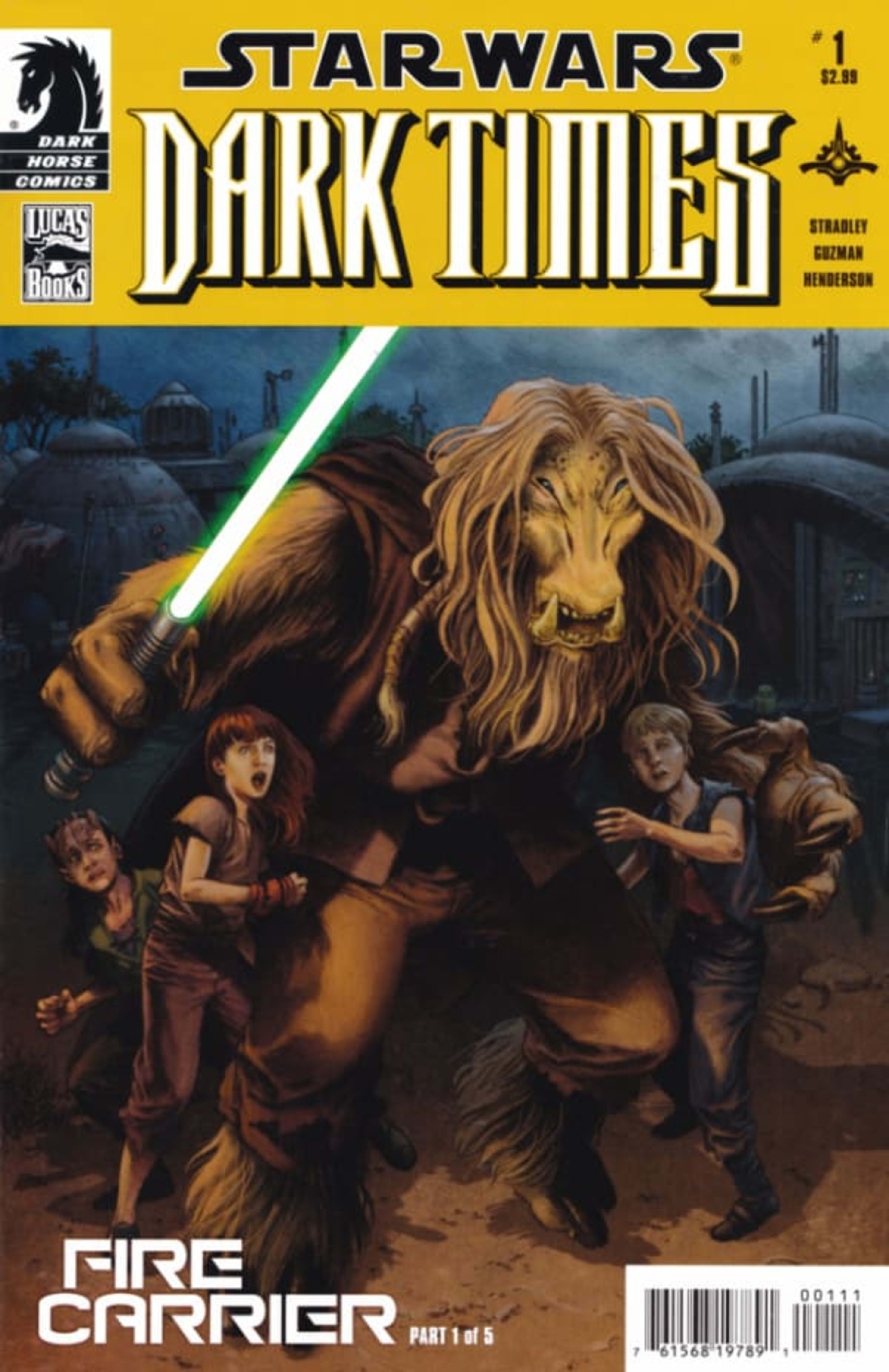 Star Wars: Dark Times - Fire Carrier cover — © Dark Horse Comics
