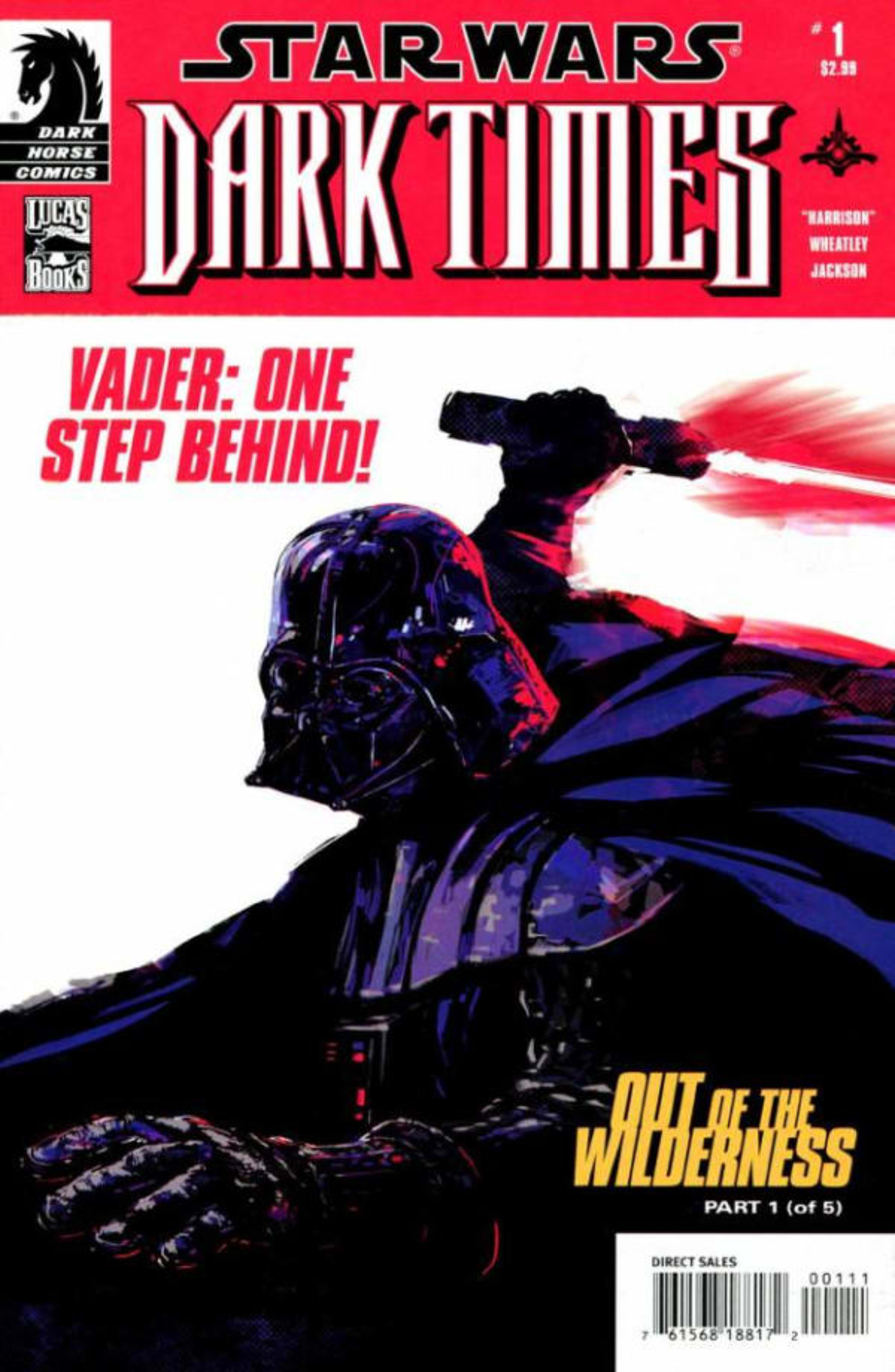 Star Wars: Dark Times - Out of the Wilderness cover — © Dark Horse Comics