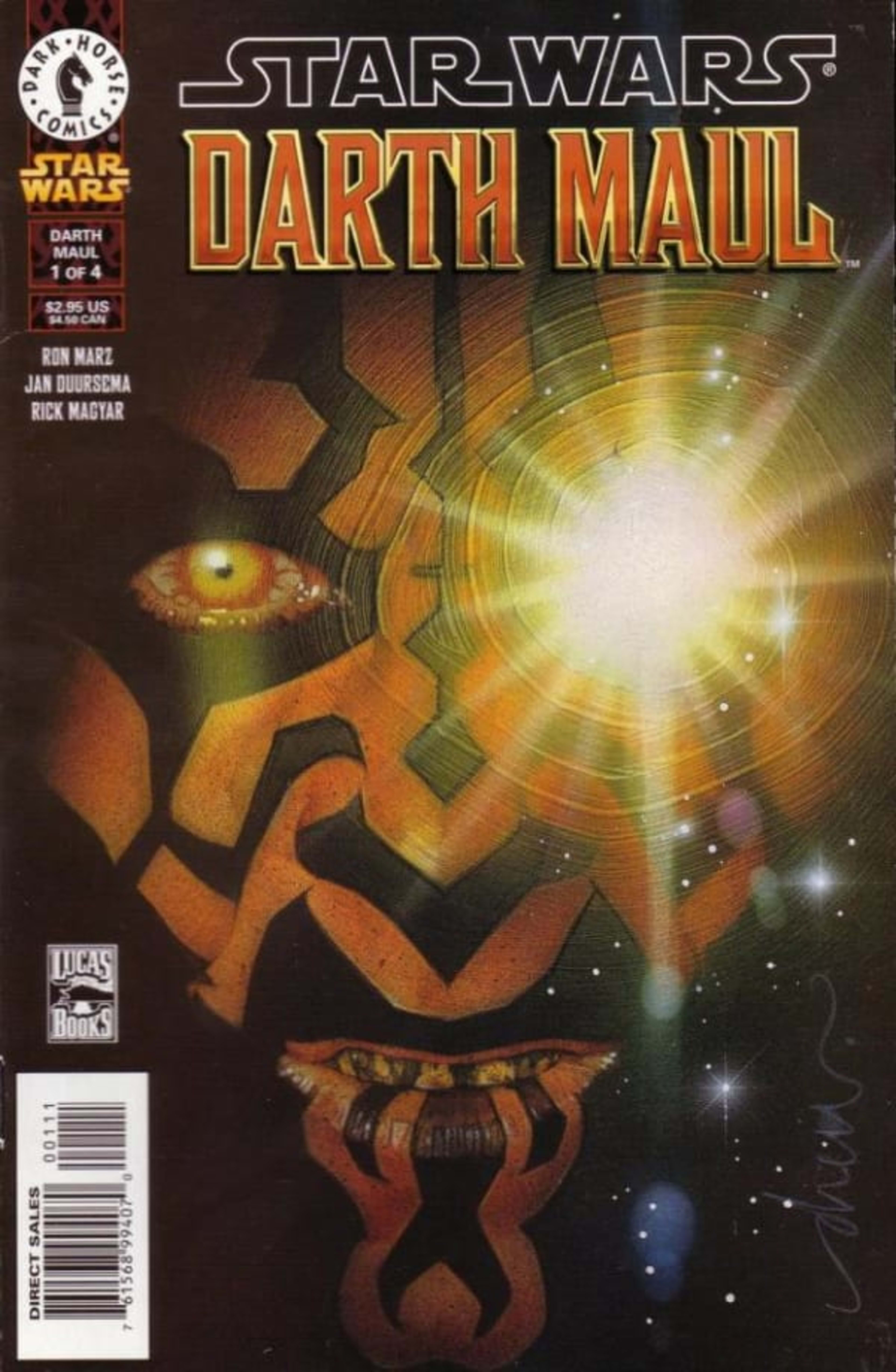 Star Wars: Darth Maul cover — © Dark Horse Comics