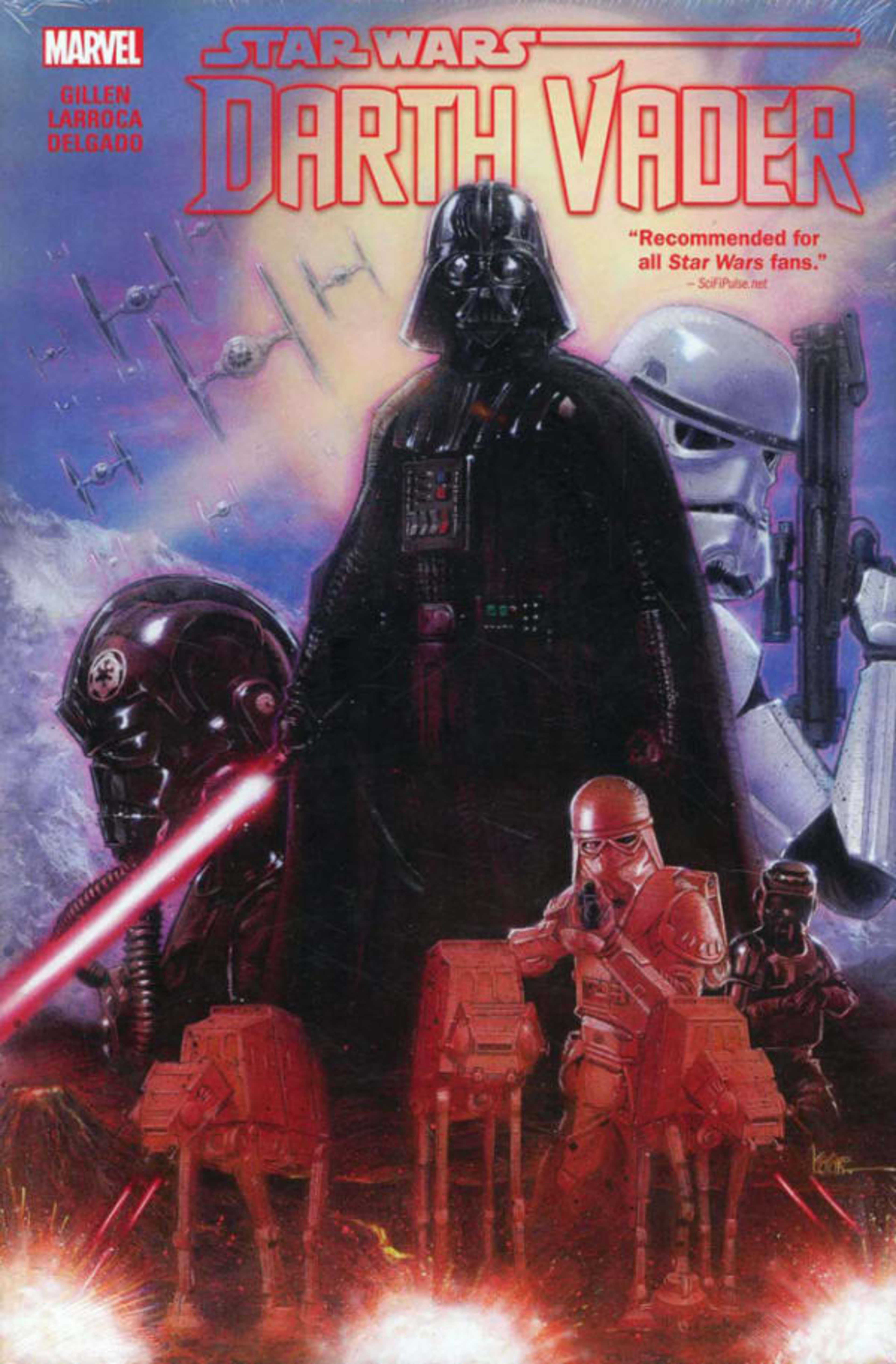 Star Wars: Darth Vader by Kieron Gillen & Salvador Larroca cover — © Marvel