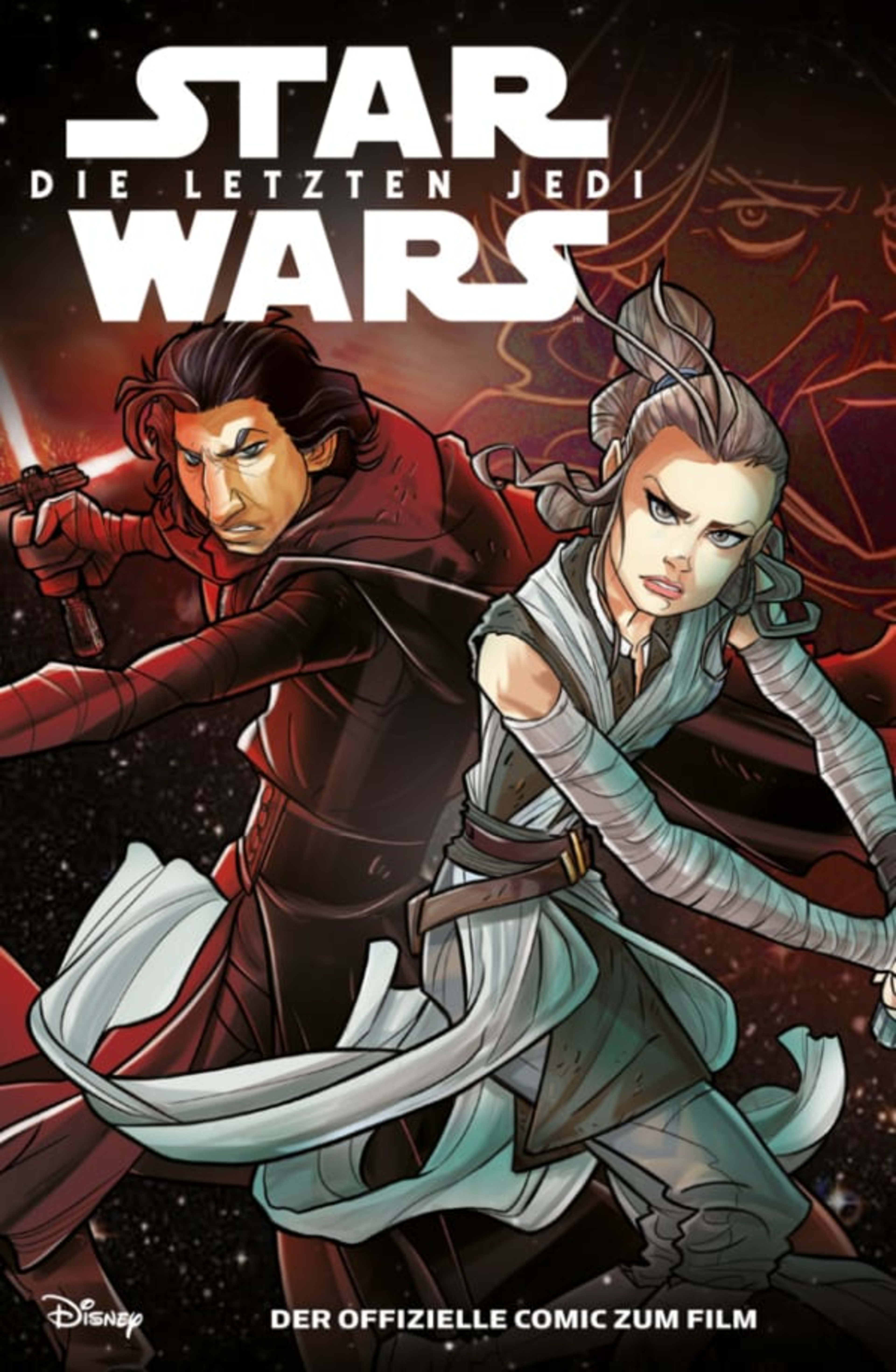 Star Wars: Die letzten Jedi - Comic zum Film cover — © Panini Verlag