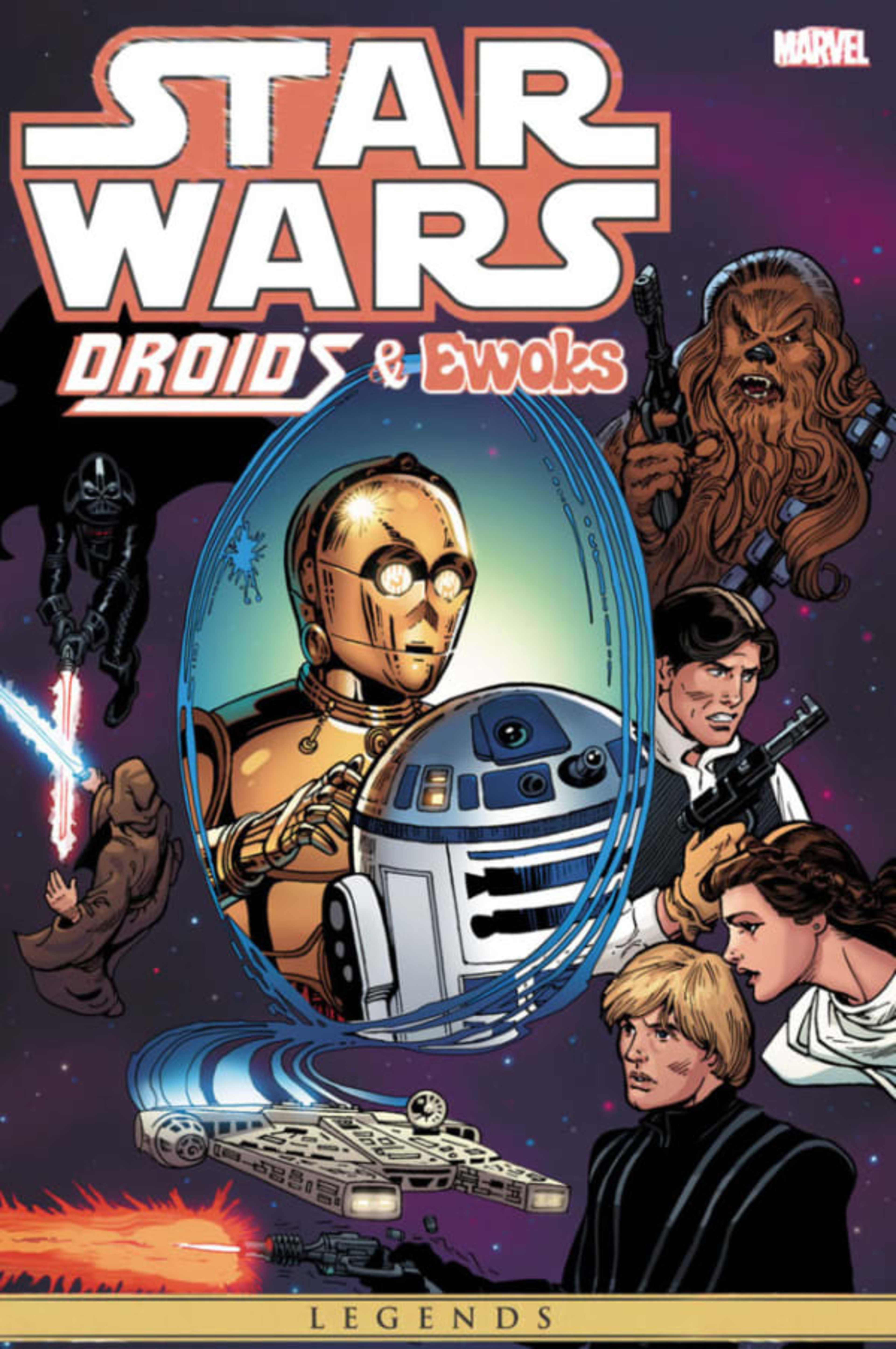 Star Wars: Droids & Ewoks Omnibus cover — © Marvel