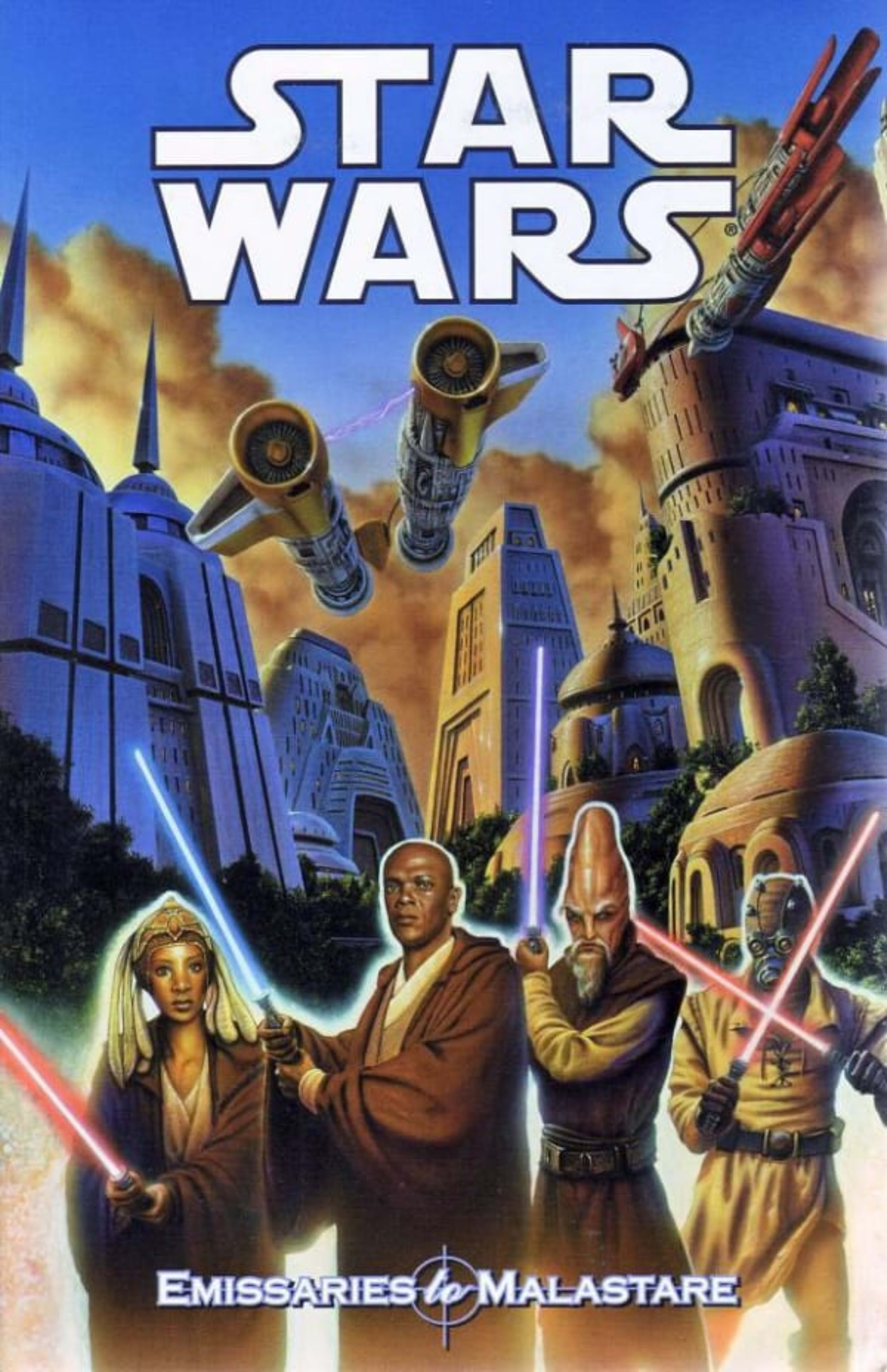 Star Wars: Emissaries to Malastare cover — © Dark Horse Comics