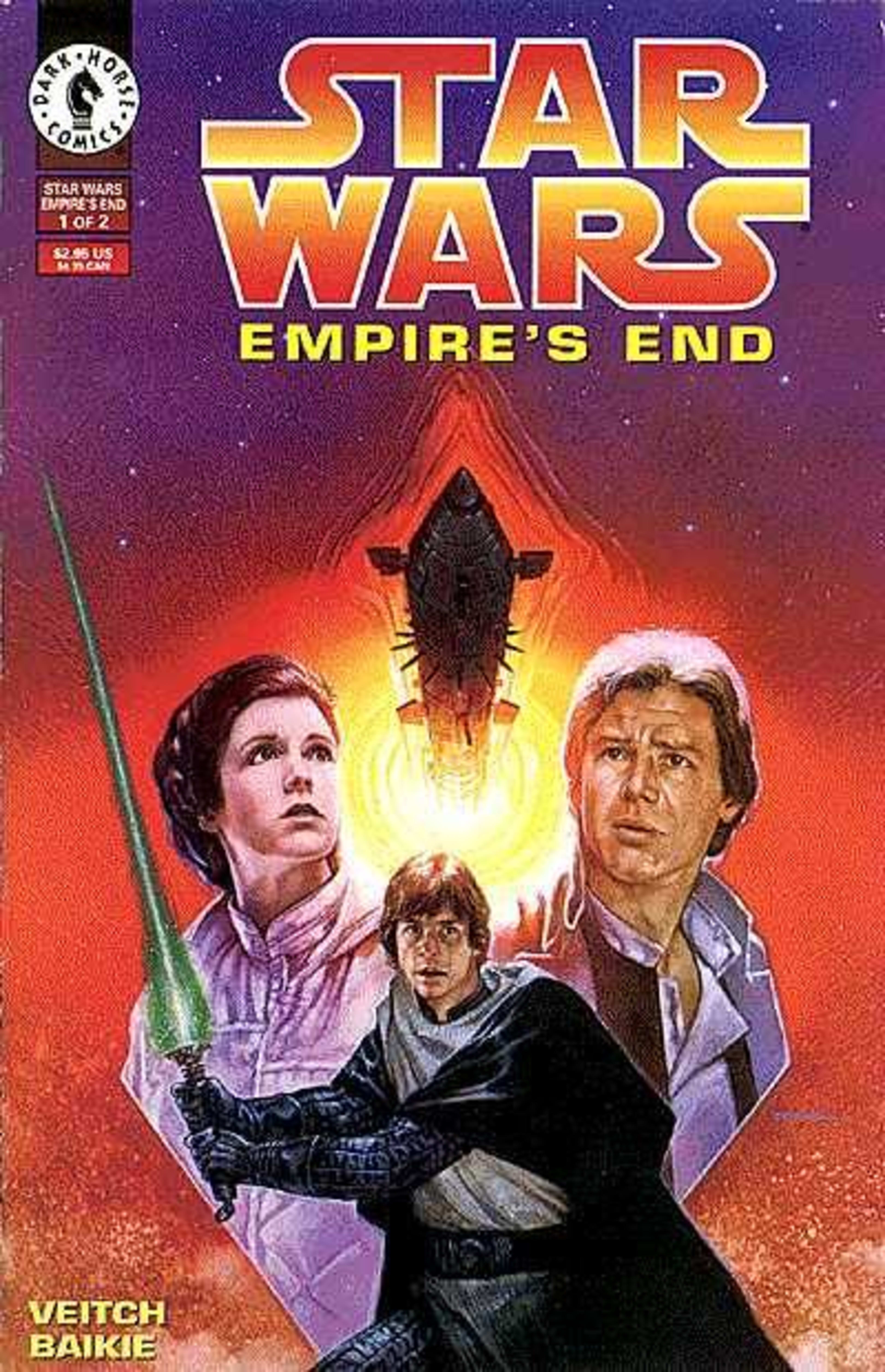 Star Wars: Empire's End cover — © Dark Horse Comics