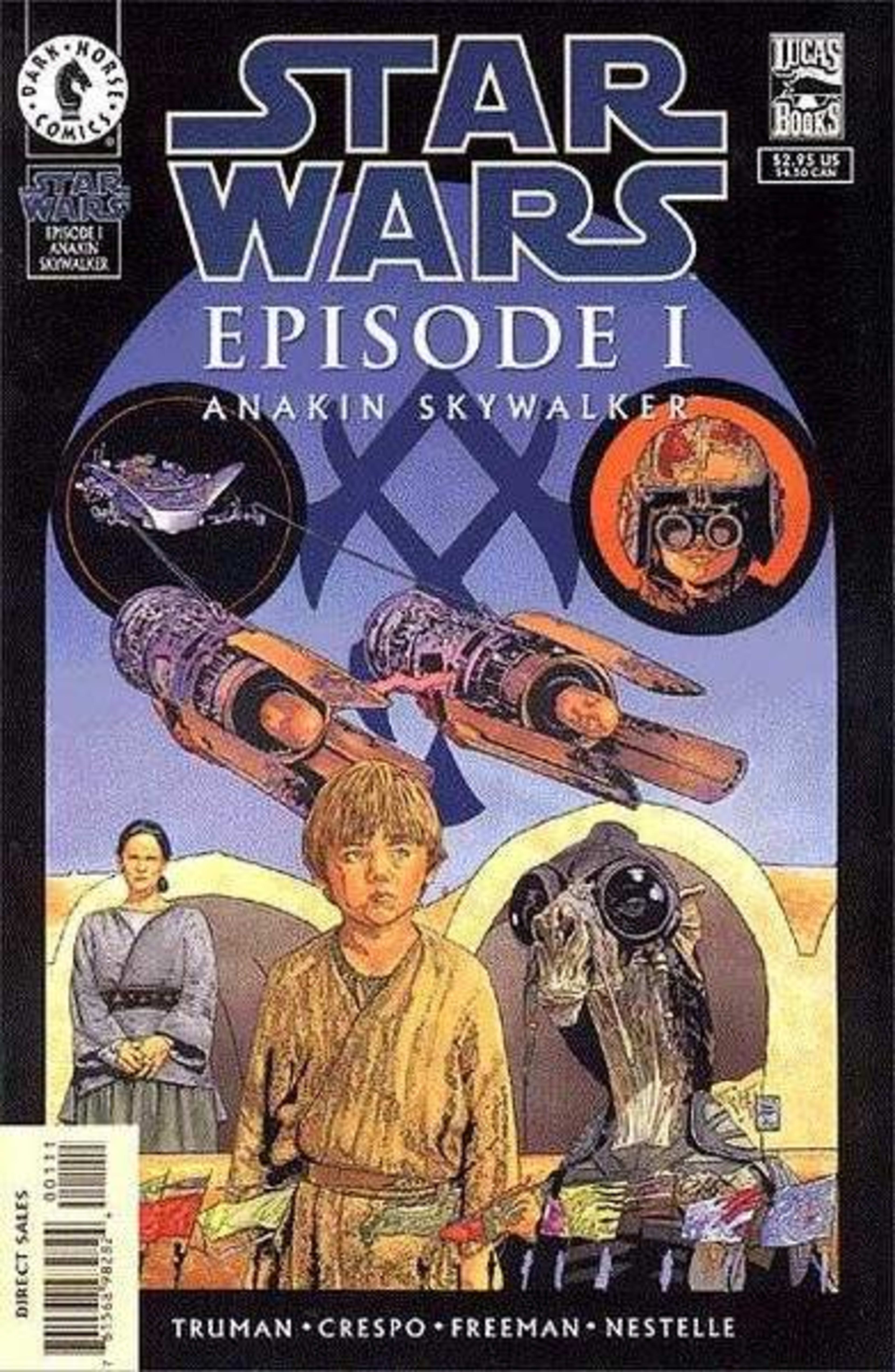 Star Wars: Episode I Anakin Skywalker cover — © Dark Horse Comics