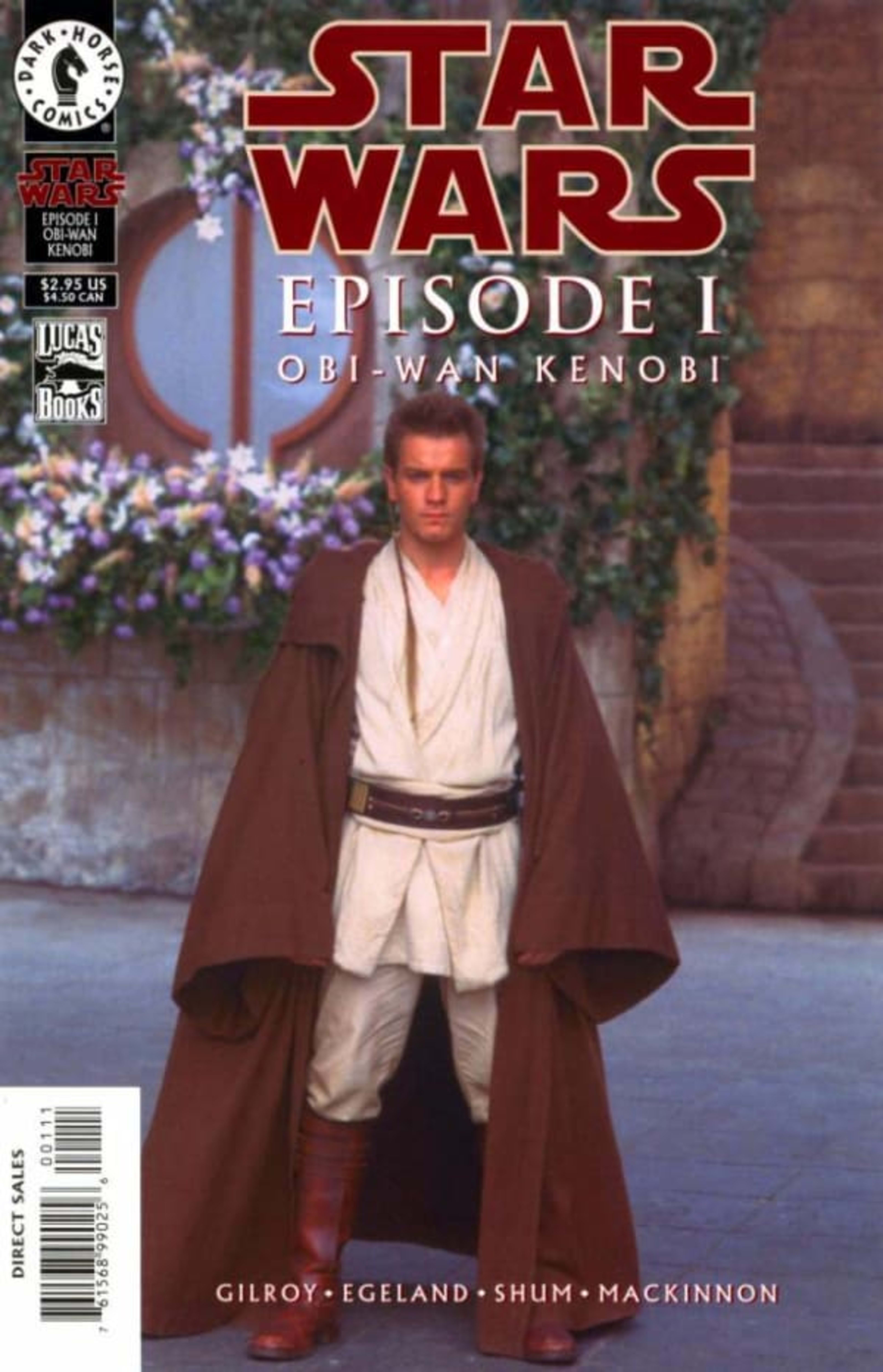 Star Wars: Episode I Obi-Wan Kenobi cover — © Dark Horse Comics