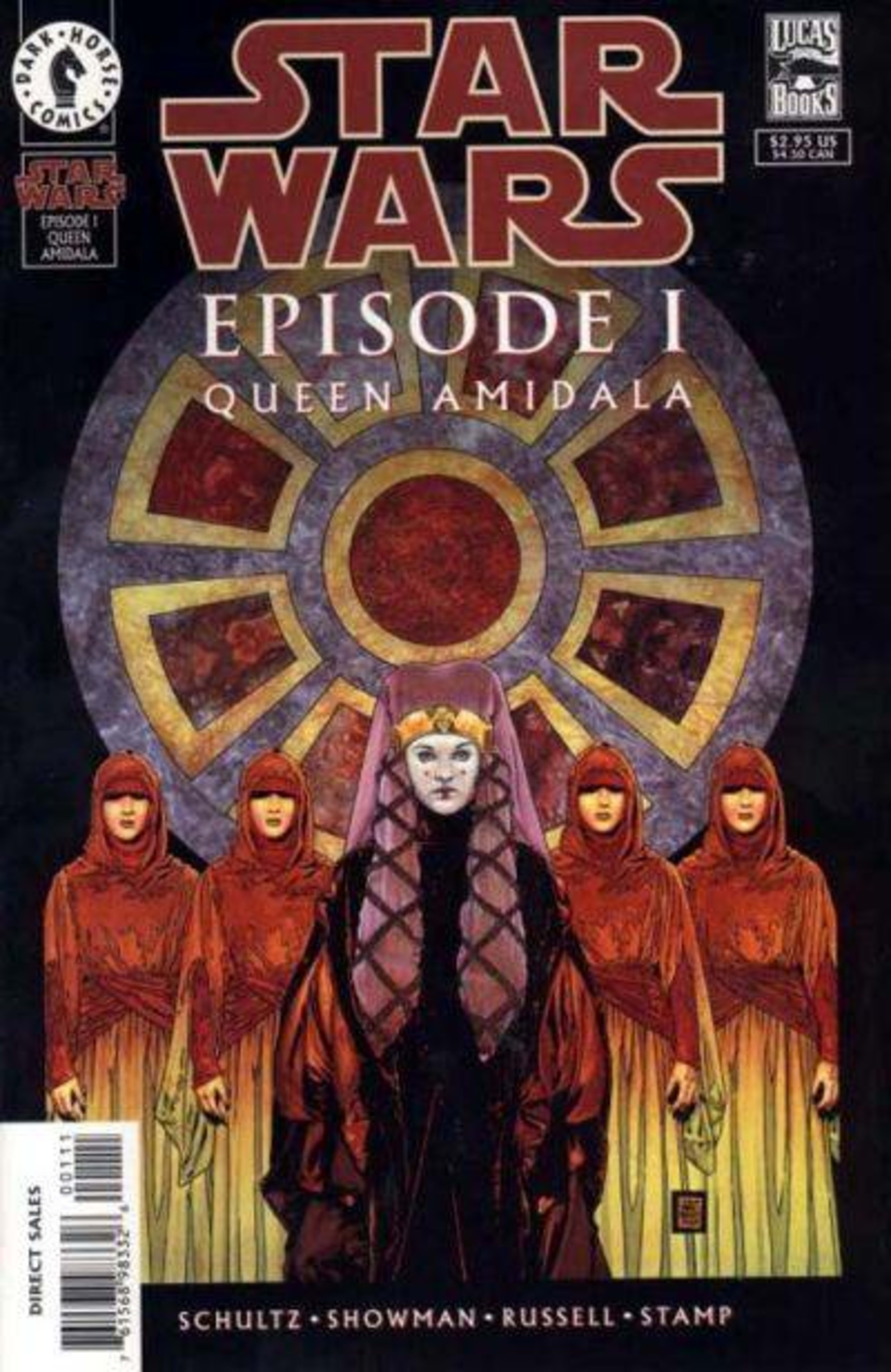 Star Wars: Episode I: Queen Amidala cover — © Dark Horse Comics