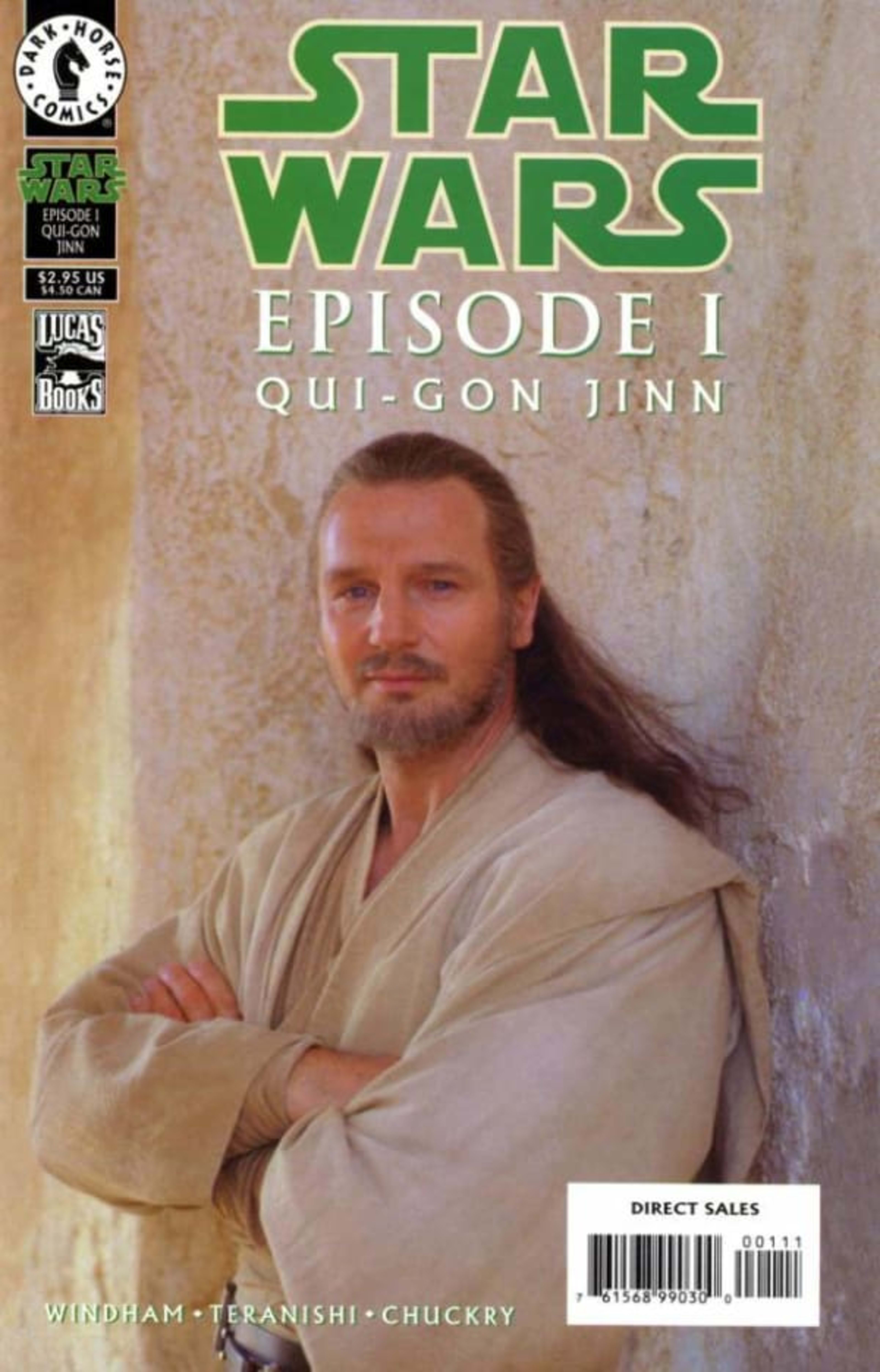 Star Wars: Episode I: Qui-Gon Jinn cover — © Dark Horse Comics