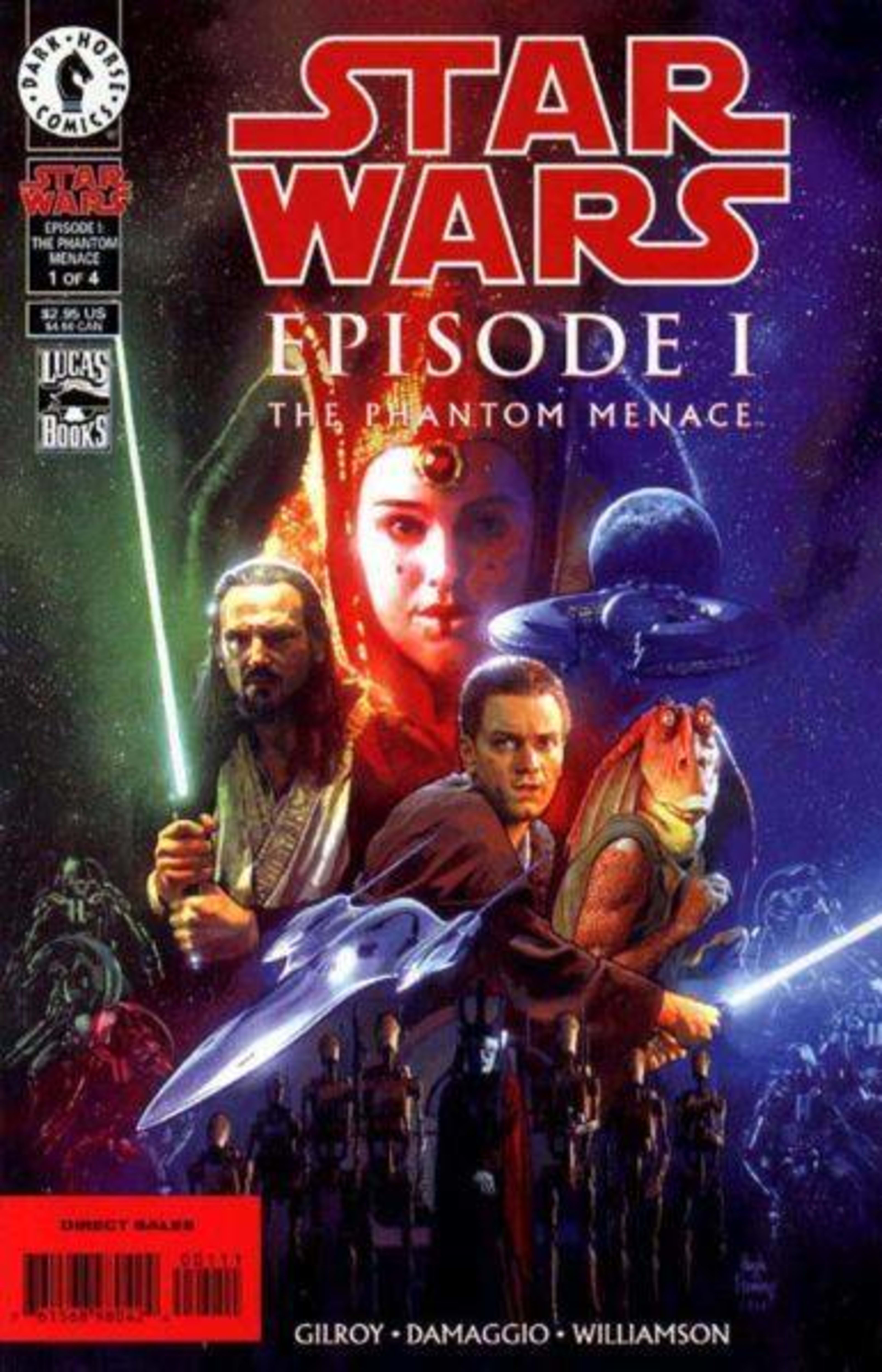 Star Wars: Episode I: The Phantom Menace cover — © Dark Horse Comics