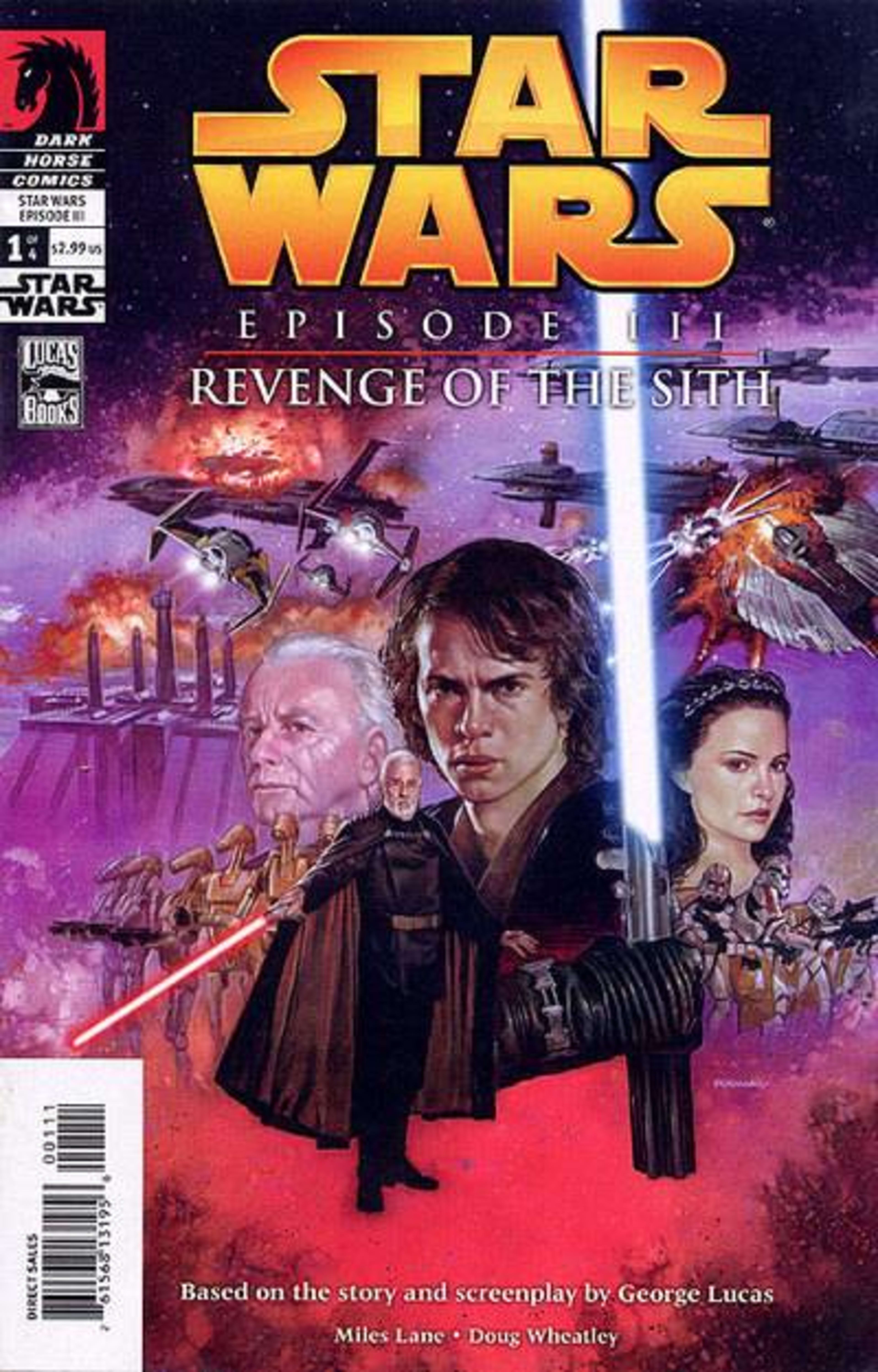 Star Wars: Episode III: Revenge of the Sith cover — © Dark Horse Comics