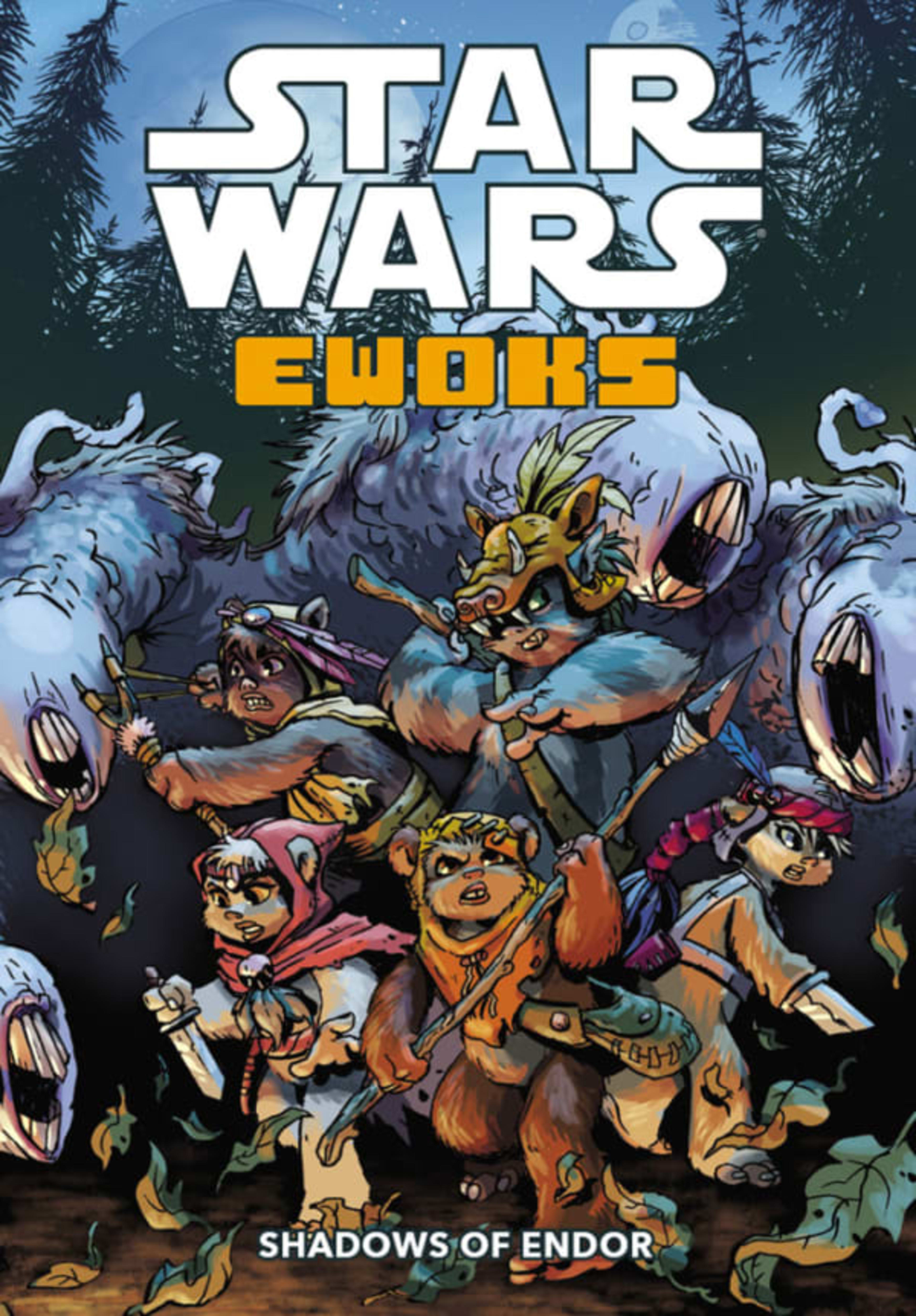Star Wars: Ewoks - Shadows of Endor cover — © Dark Horse Comics