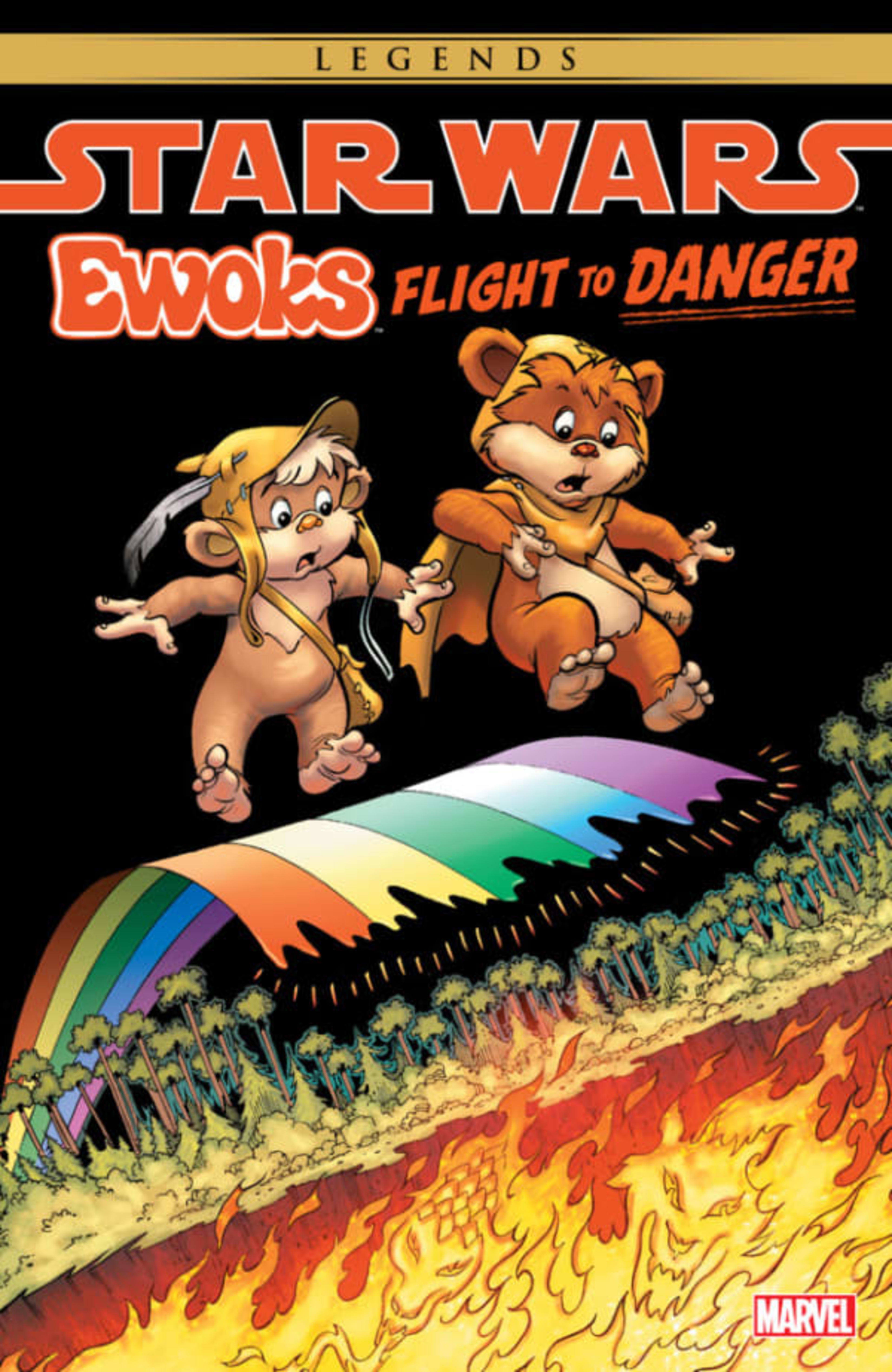 Star Wars: Ewoks: Flight To Danger cover — © Marvel