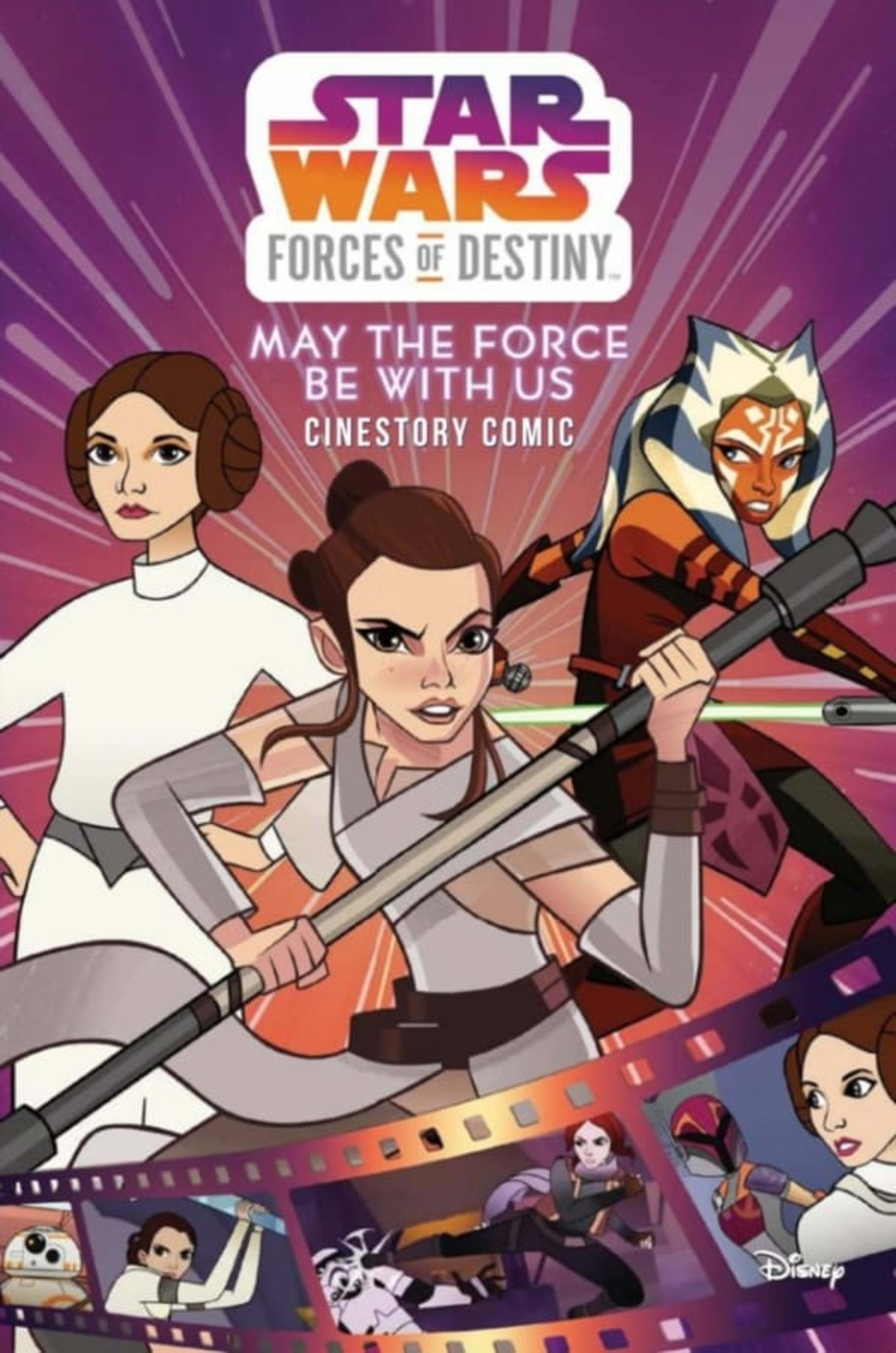 Star Wars: Forces of Destiny Cinestory Comic cover — © Joe Books