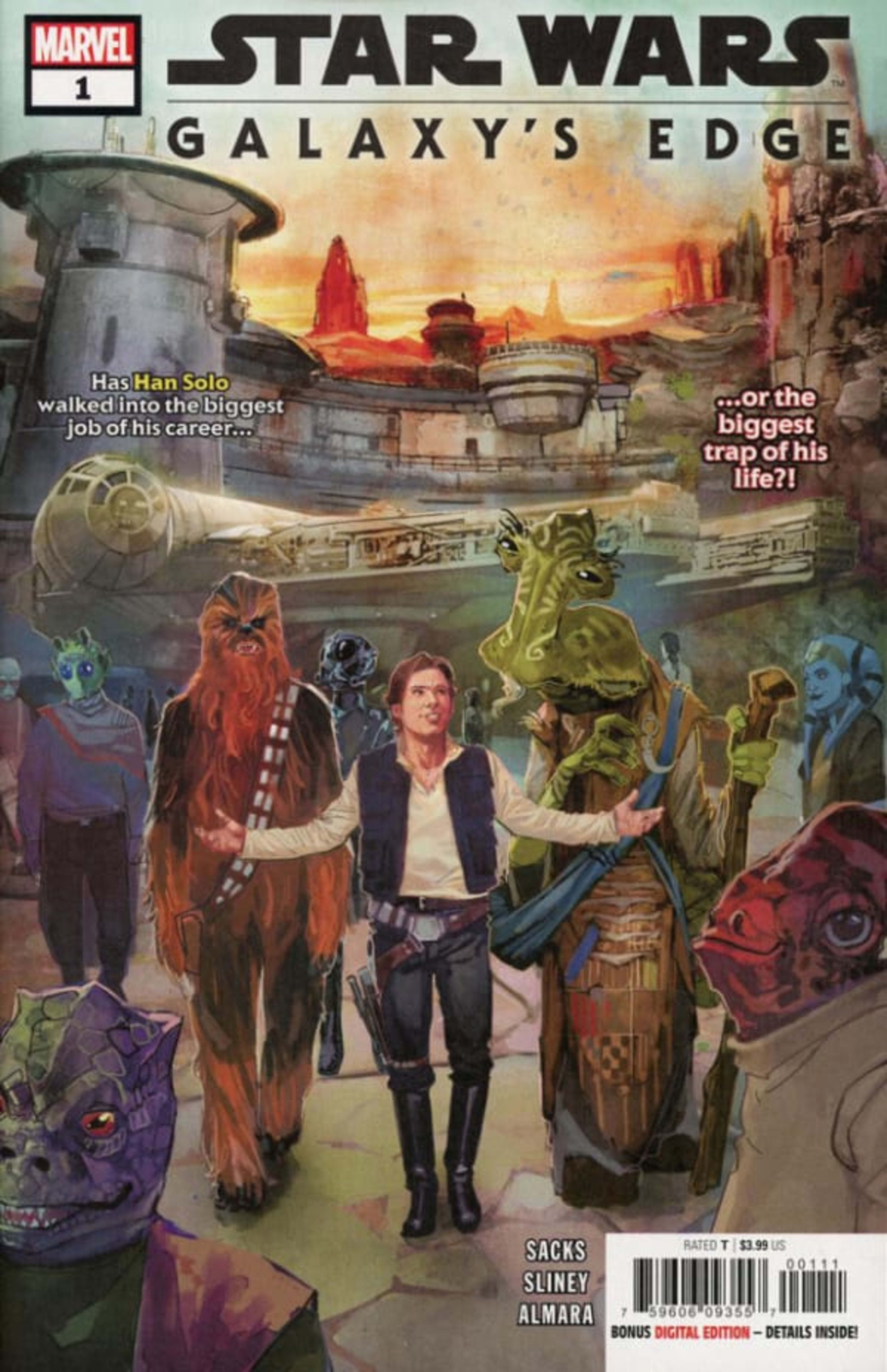 Star Wars: Galaxy's Edge cover — © Marvel