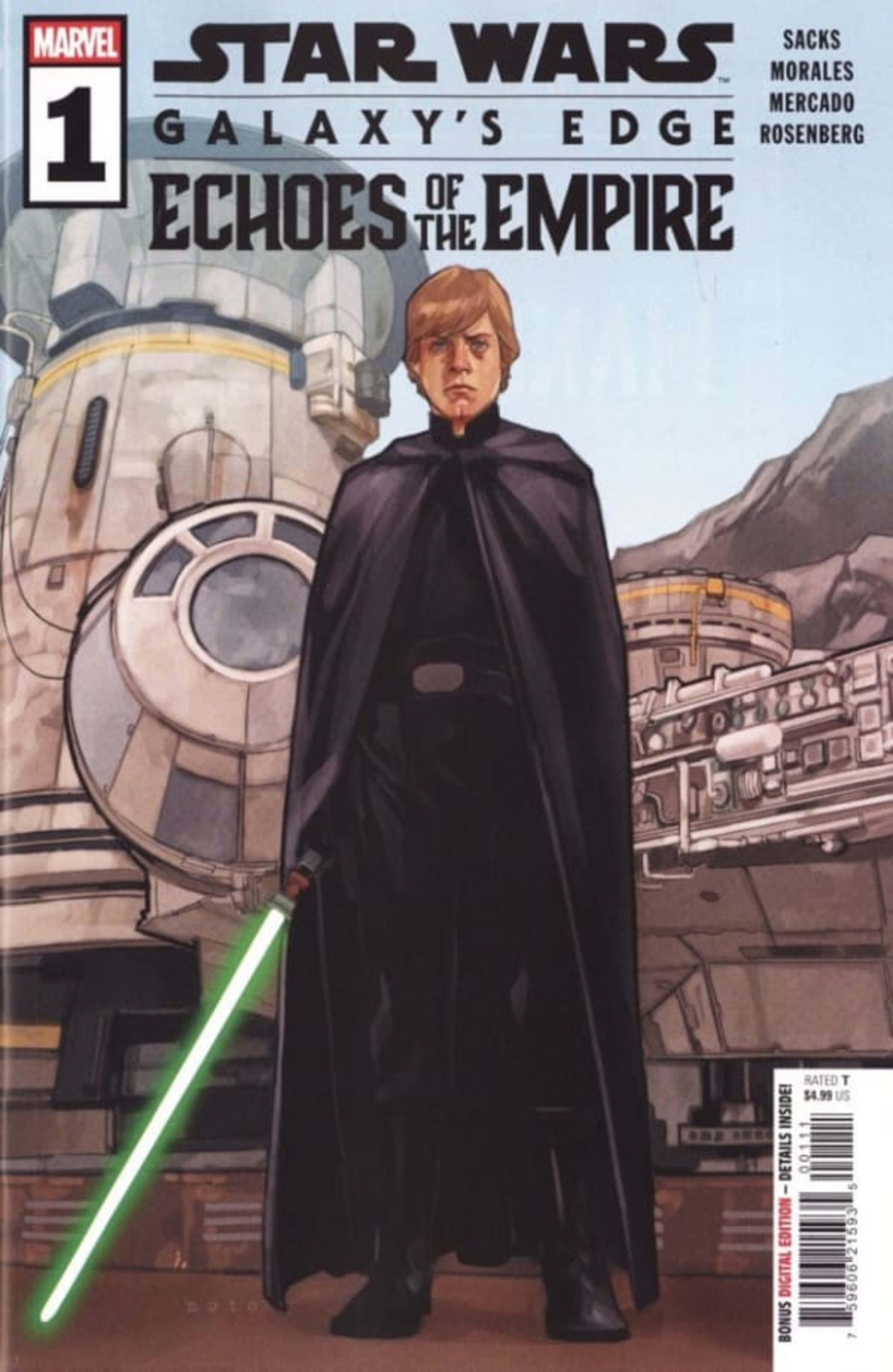Star Wars: Galaxy's Edge - Echoes of the Empire cover — © Marvel