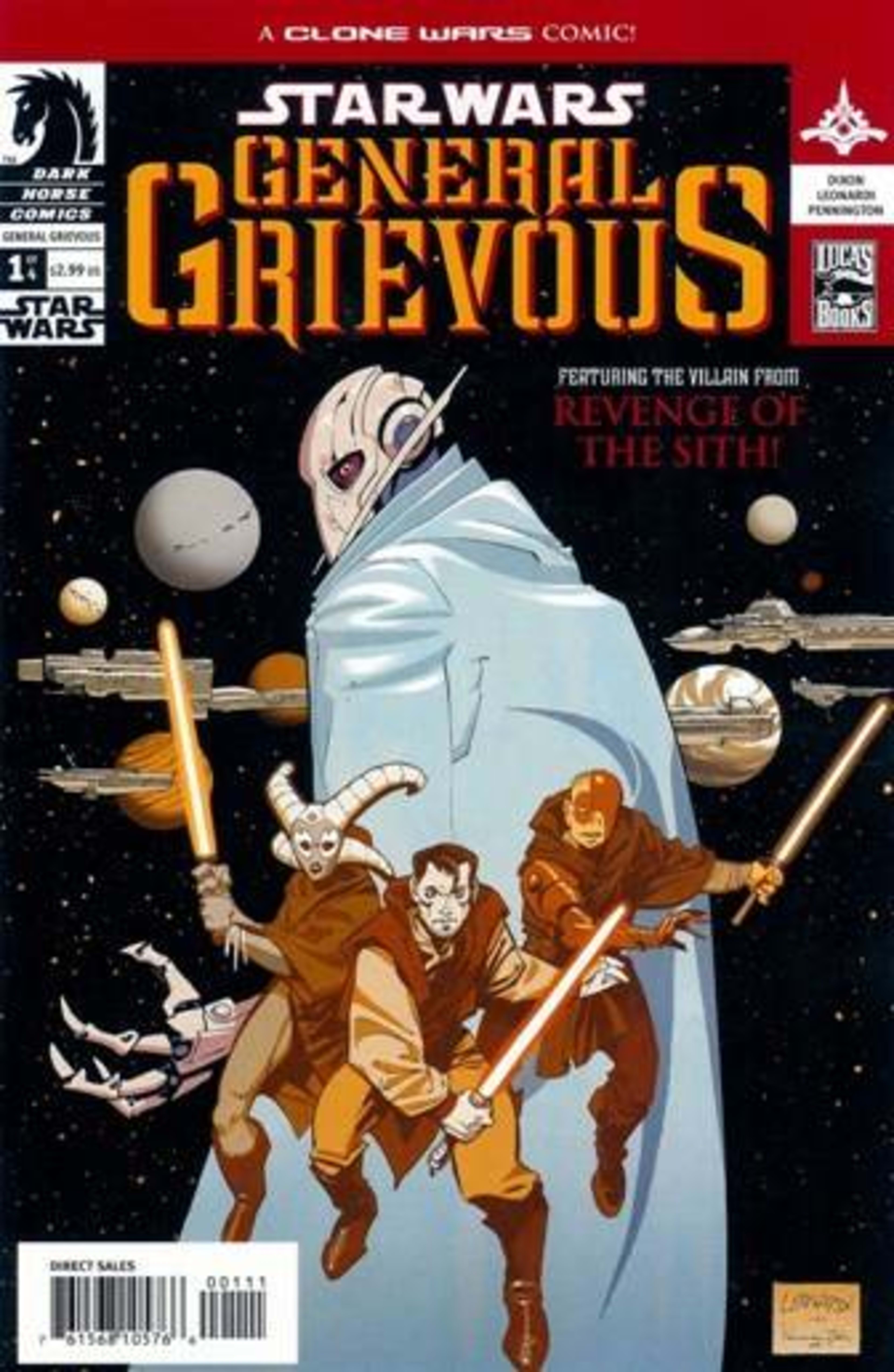 Star Wars: General Grievous cover — © Dark Horse Comics