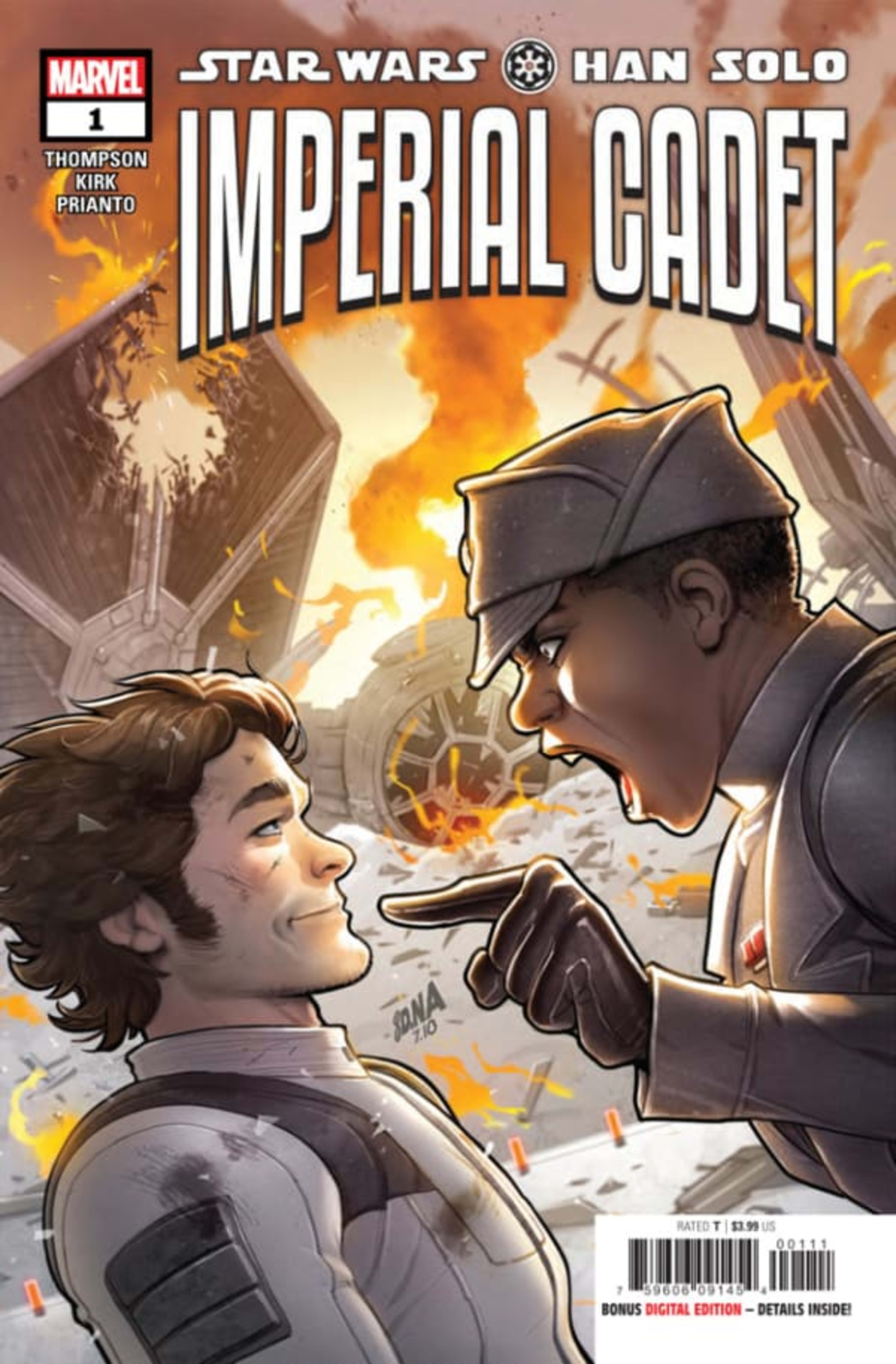 Star Wars: Han Solo - Imperial Cadet cover — © Marvel