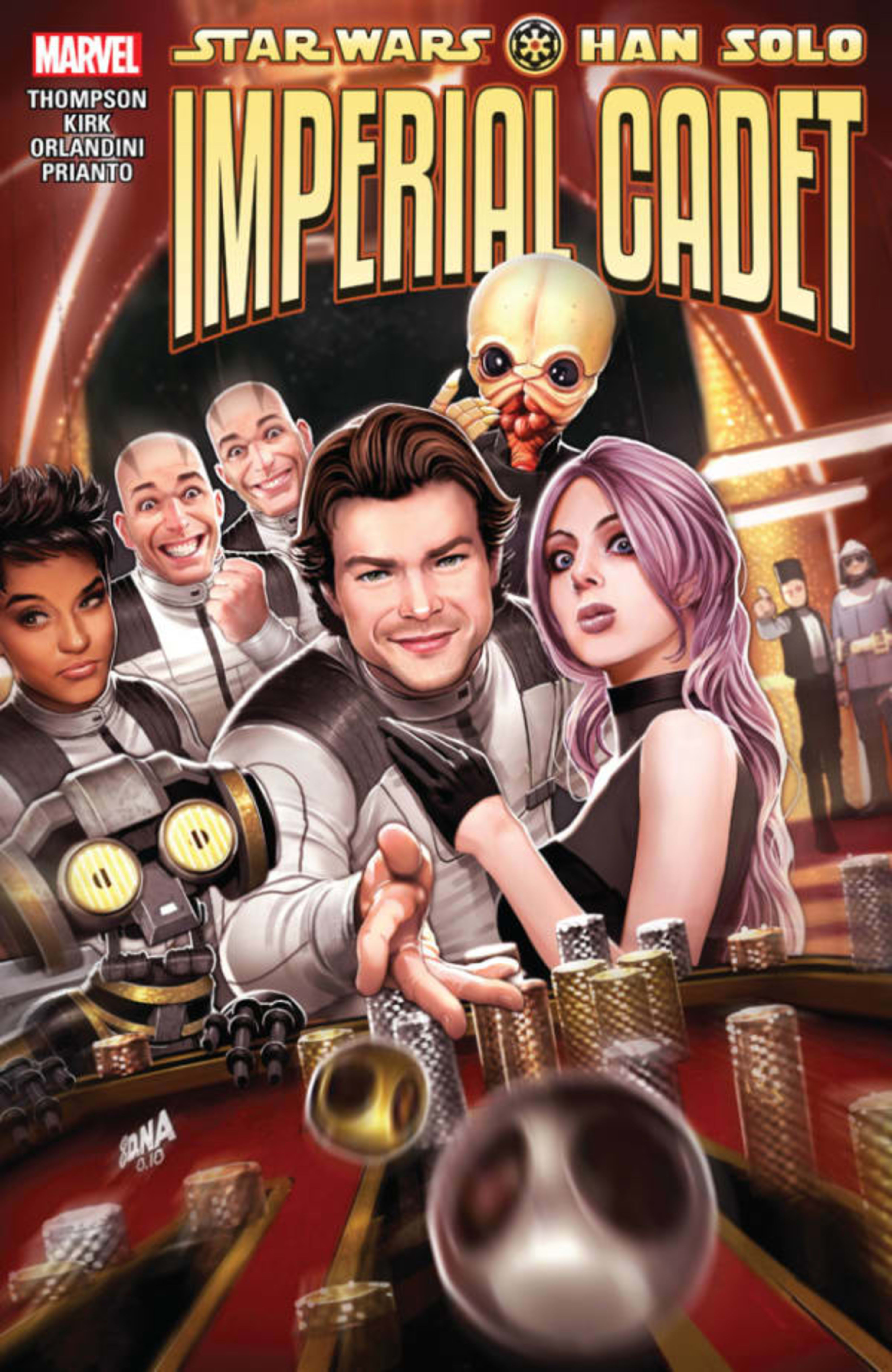 Star Wars: Han Solo: Imperial Cadet cover — © Marvel