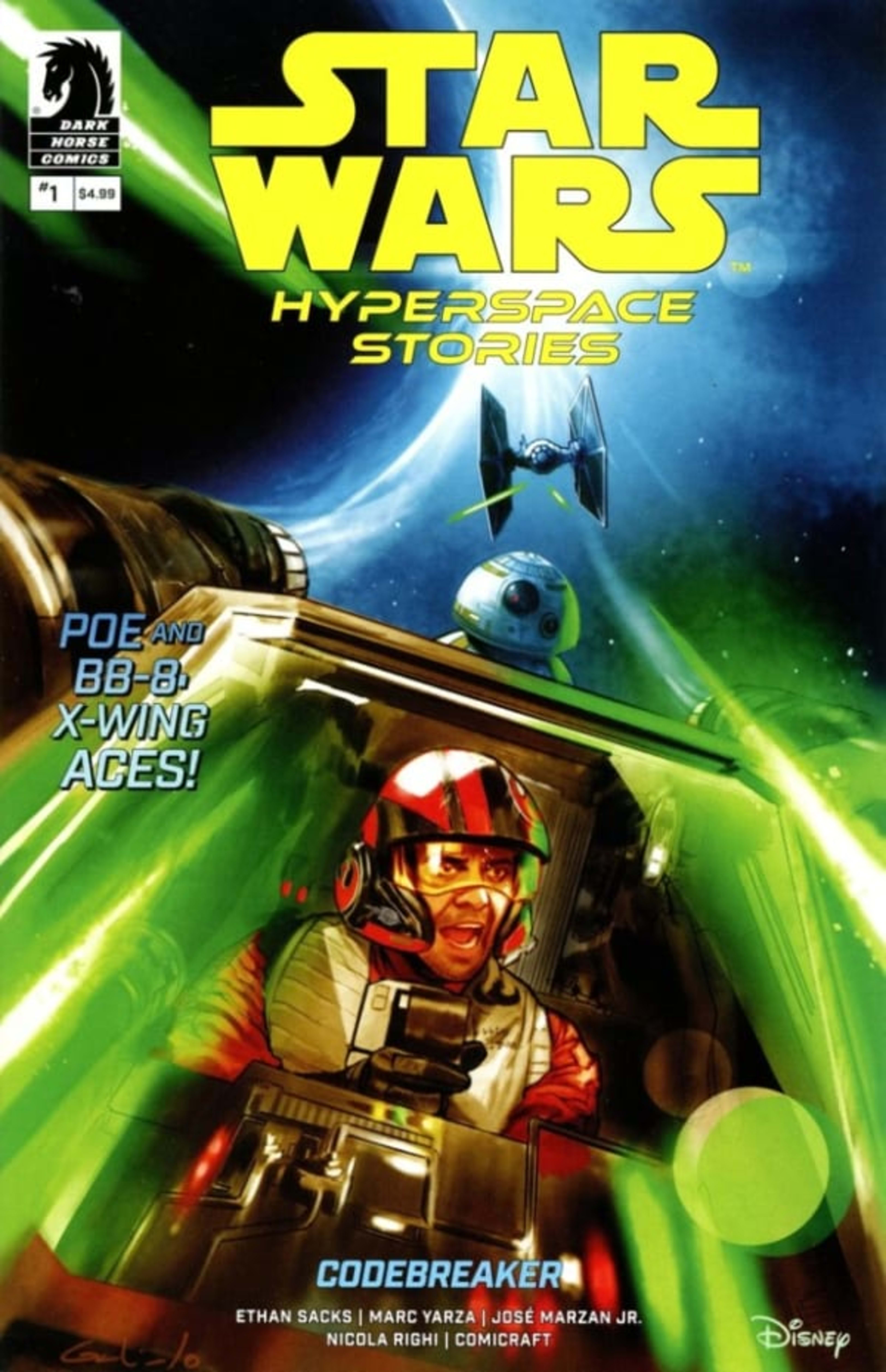 Star Wars: Hyperspace Stories - Codebreaker cover — © Dark Horse Comics