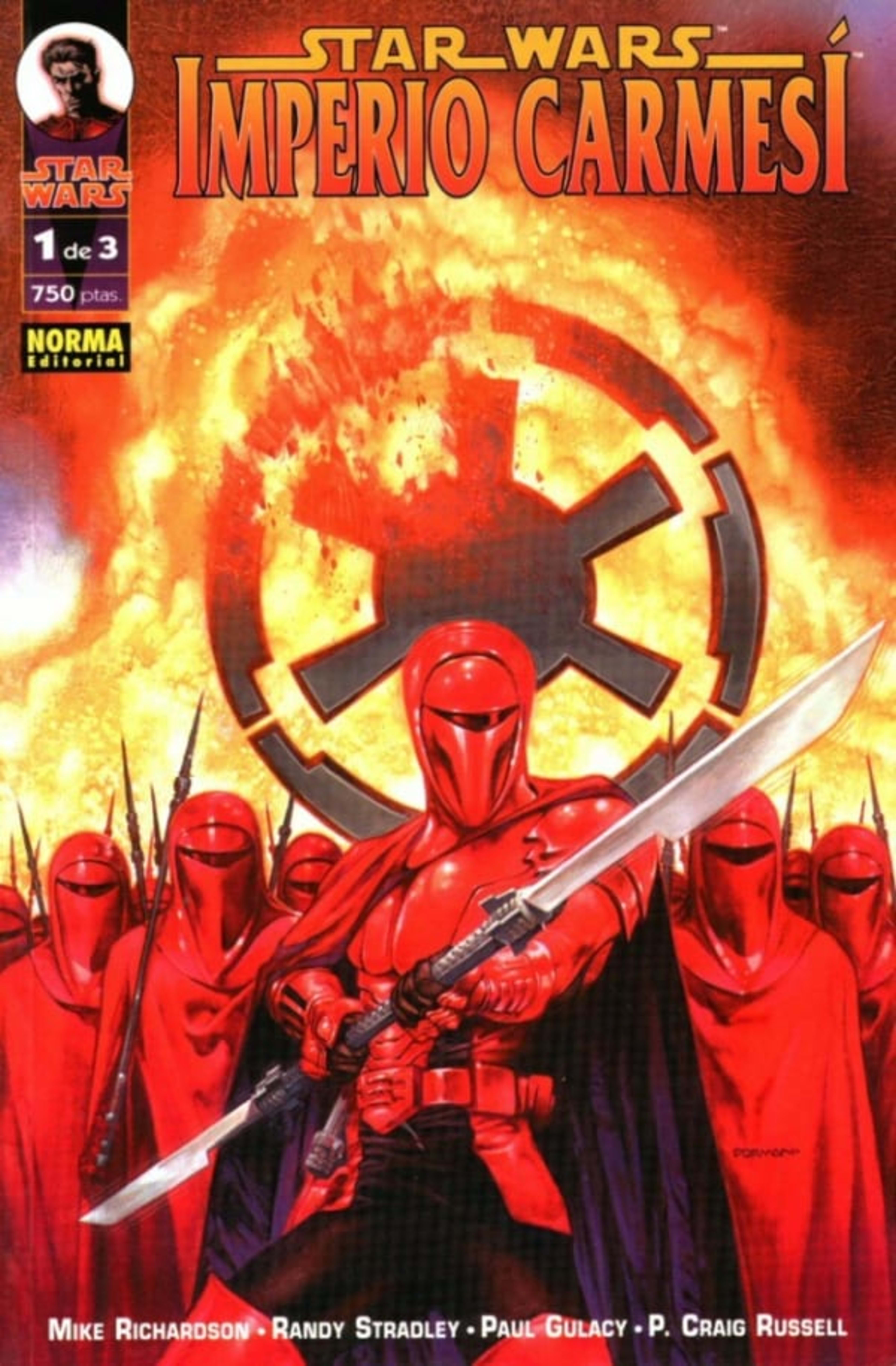 Star Wars: Imperio Carmesí cover — © Norma Editorial