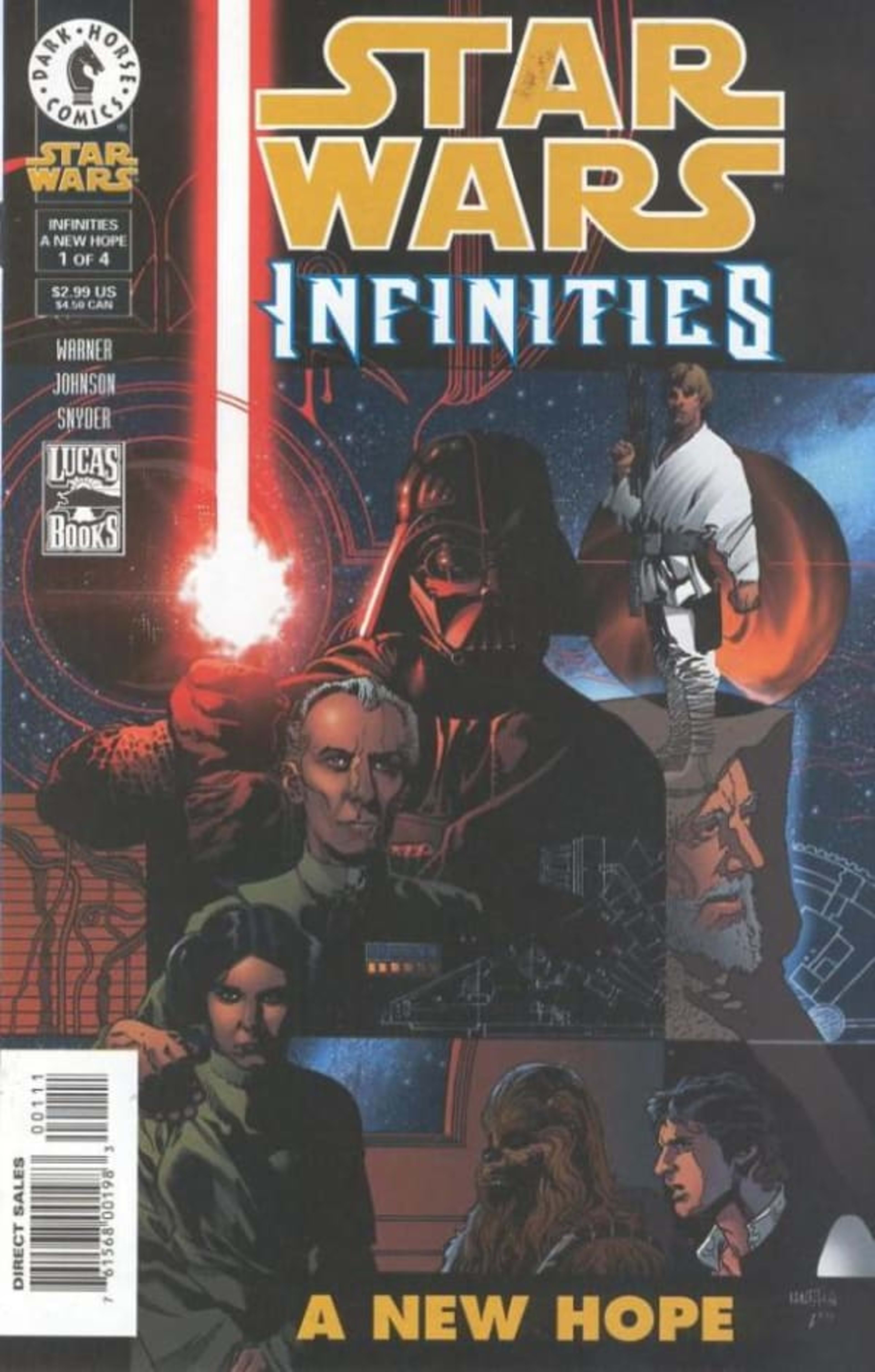 Star Wars: Infinities - A New Hope cover — © Dark Horse Comics