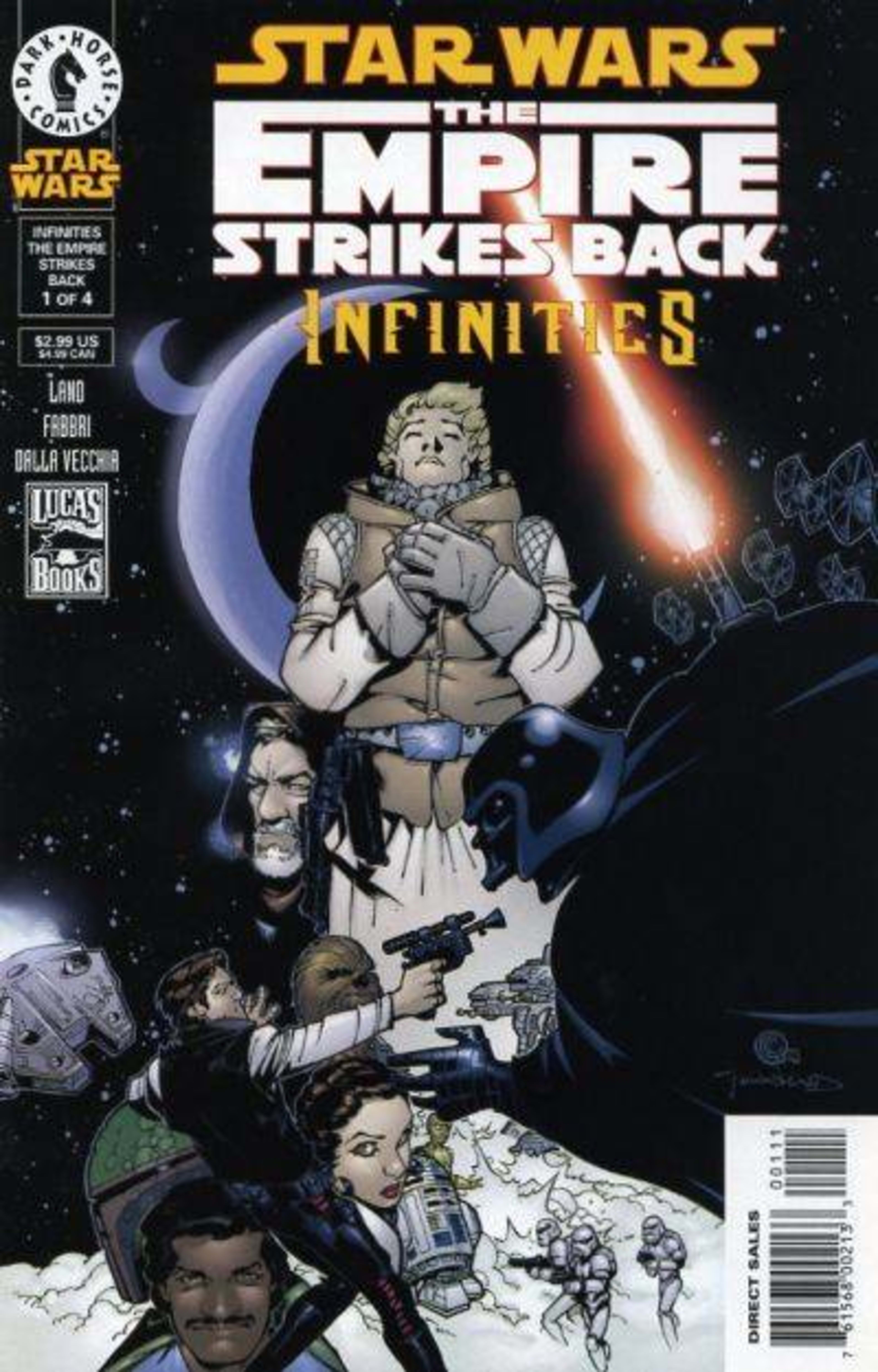 Star Wars: Infinities - The Empire Strikes Back cover — © Dark Horse Comics
