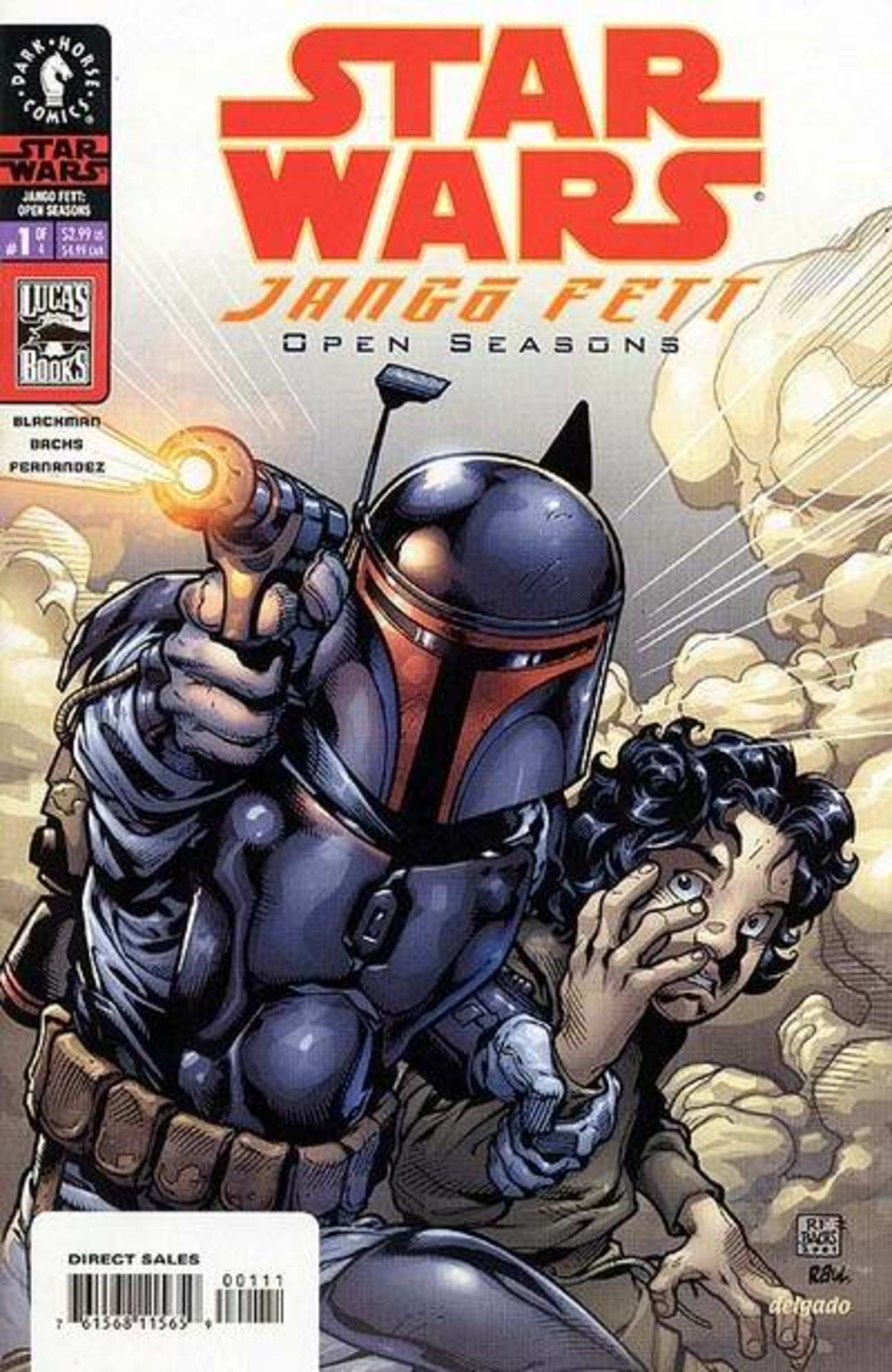 Star Wars: Jango Fett: Open Seasons cover — © Dark Horse Comics