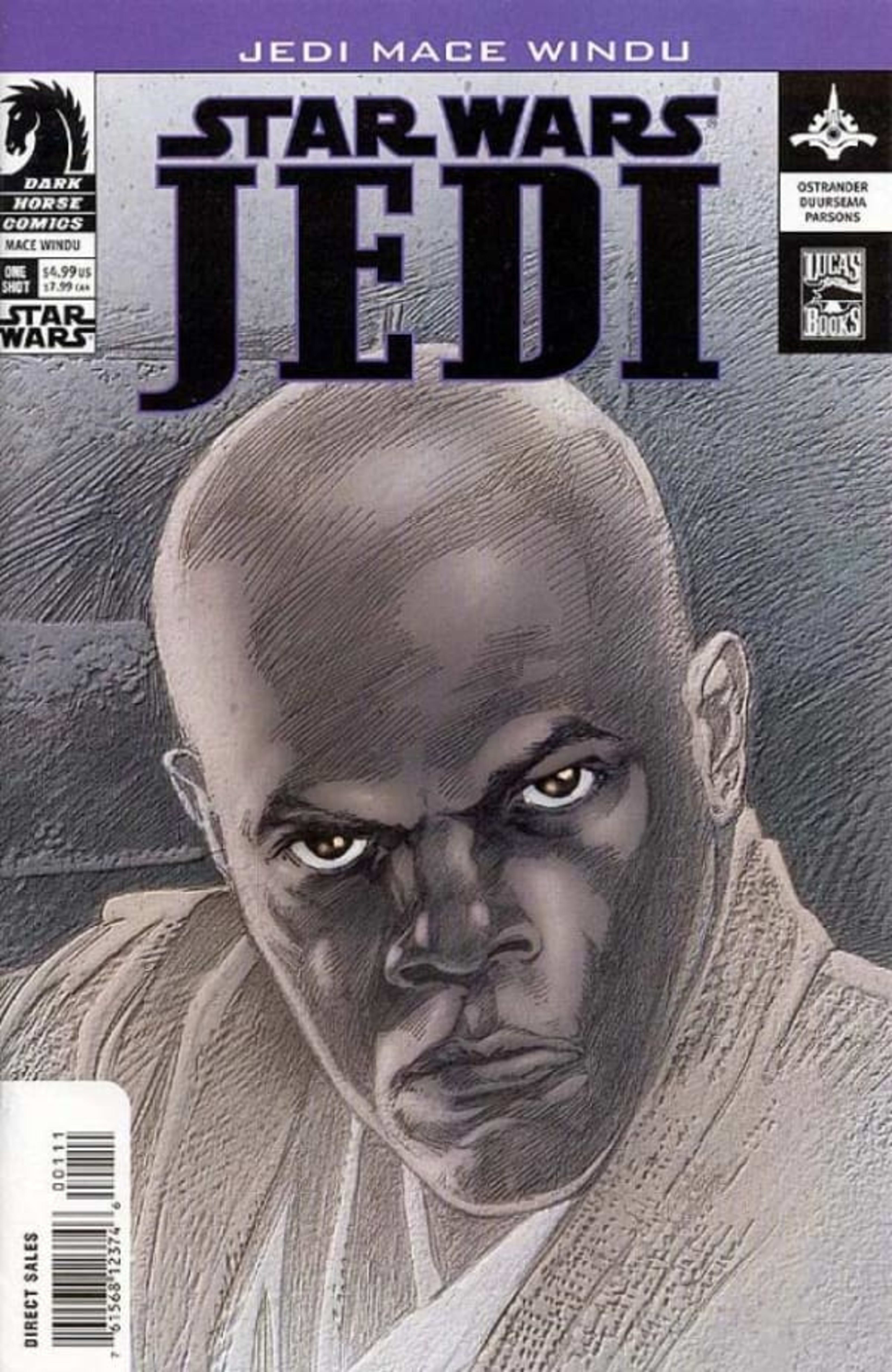 Star Wars: Jedi - Mace Windu cover — © Dark Horse Comics