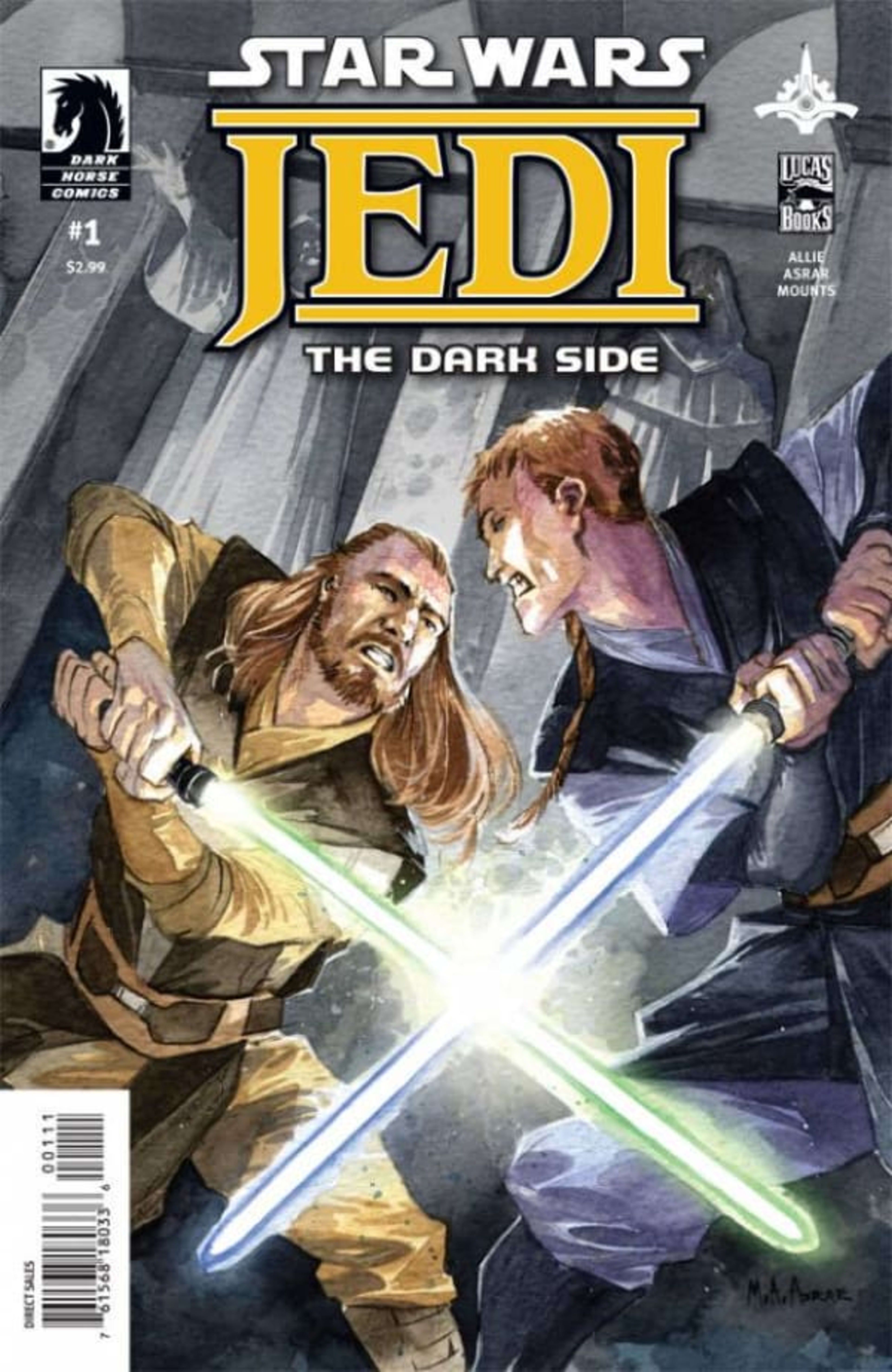 Star Wars: Jedi - The Dark Side cover — © Dark Horse Comics