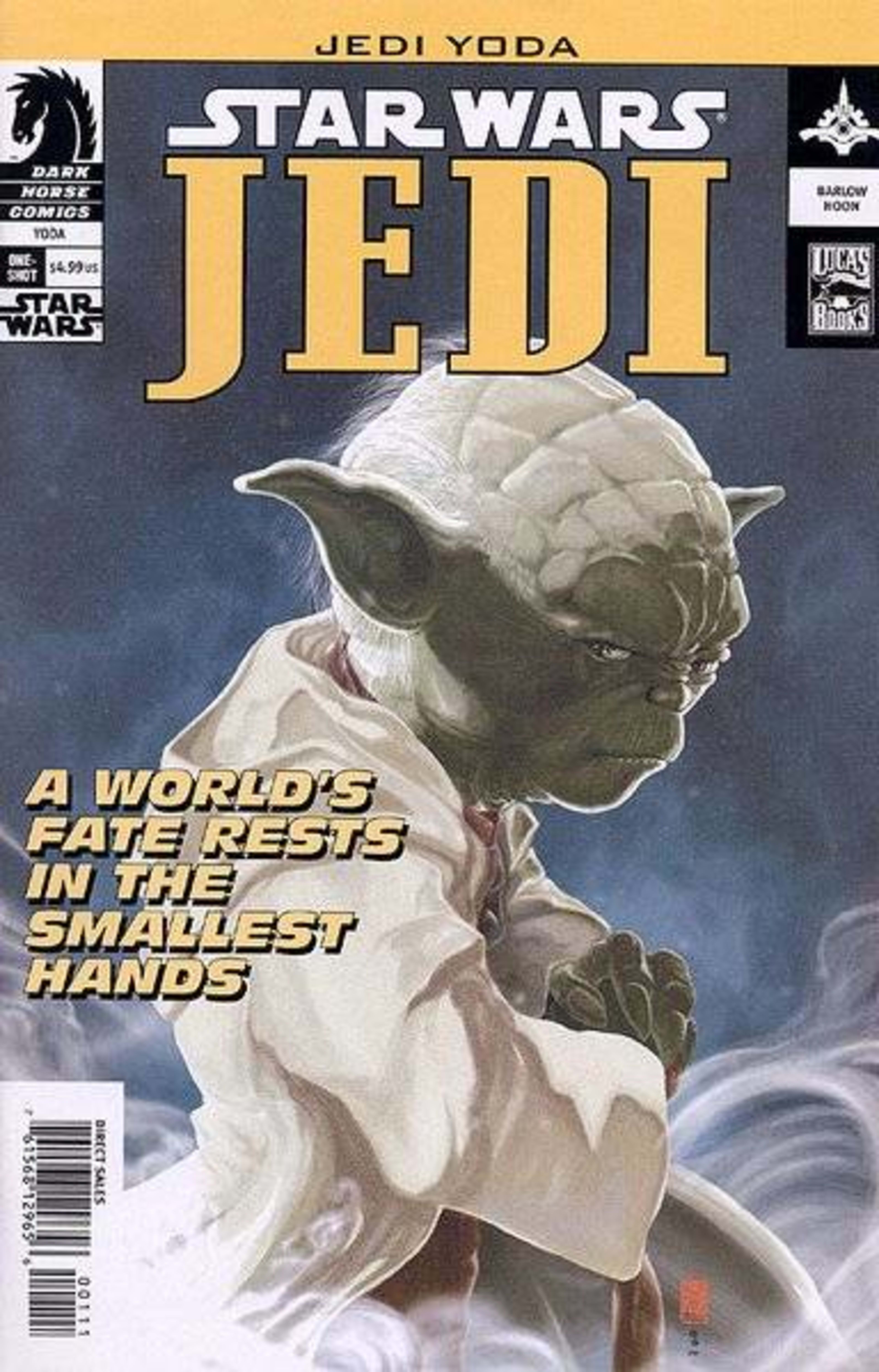 Star Wars: Jedi - Yoda cover — © Dark Horse Comics
