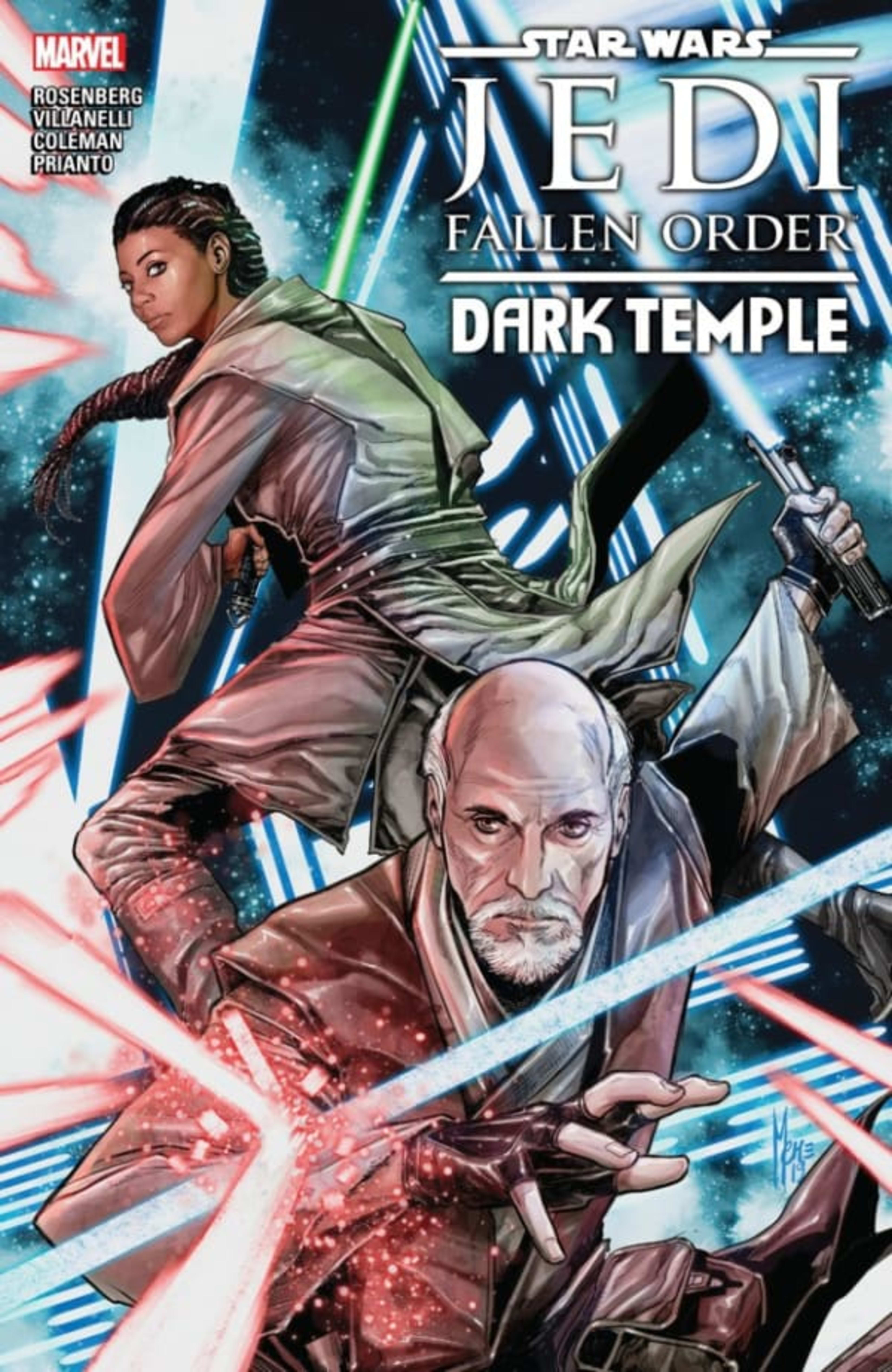 Star Wars: Jedi Fallen Order - Dark Temple cover — © Marvel