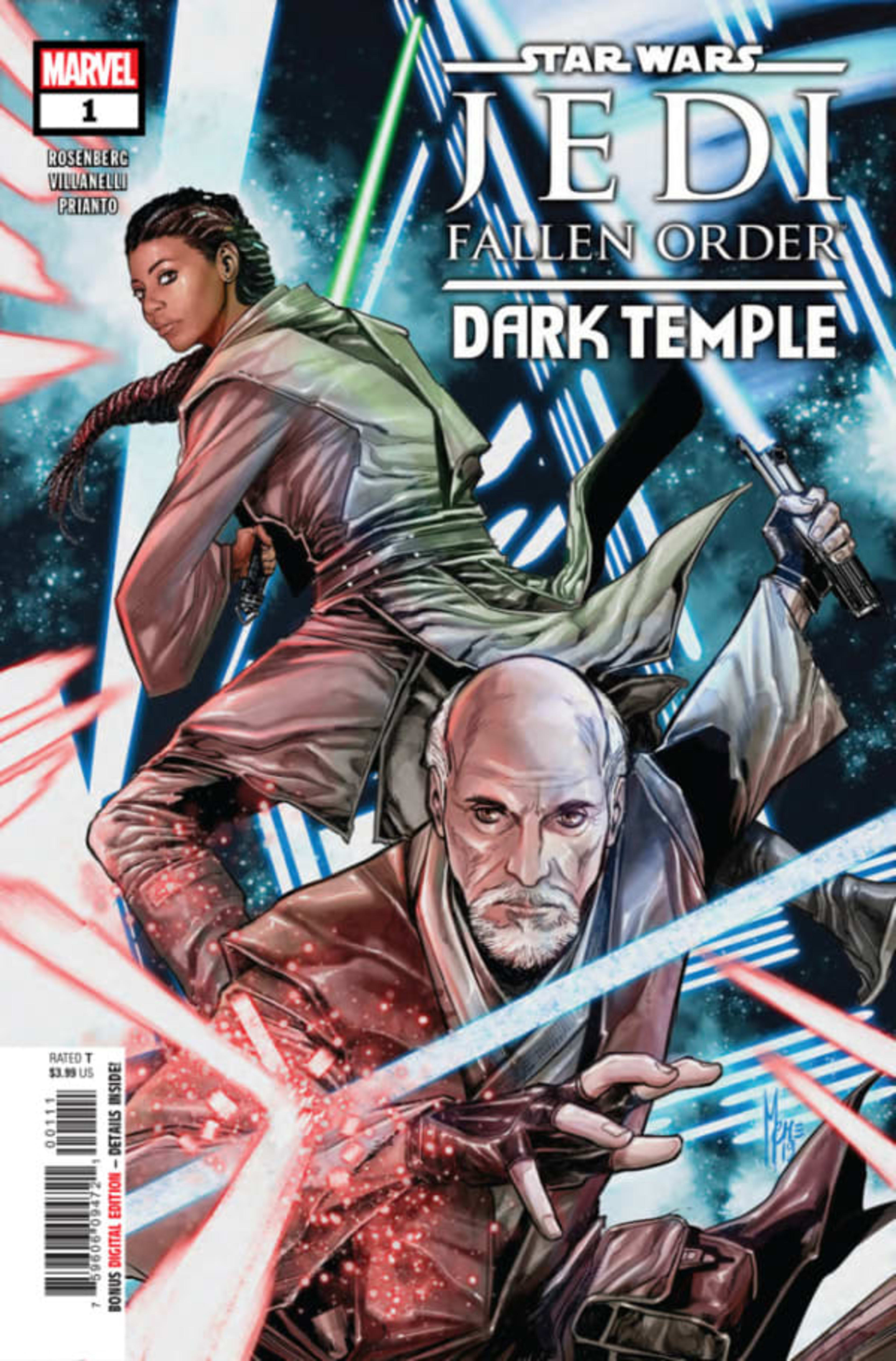 Star Wars: Jedi Fallen Order–Dark Temple cover — © Marvel